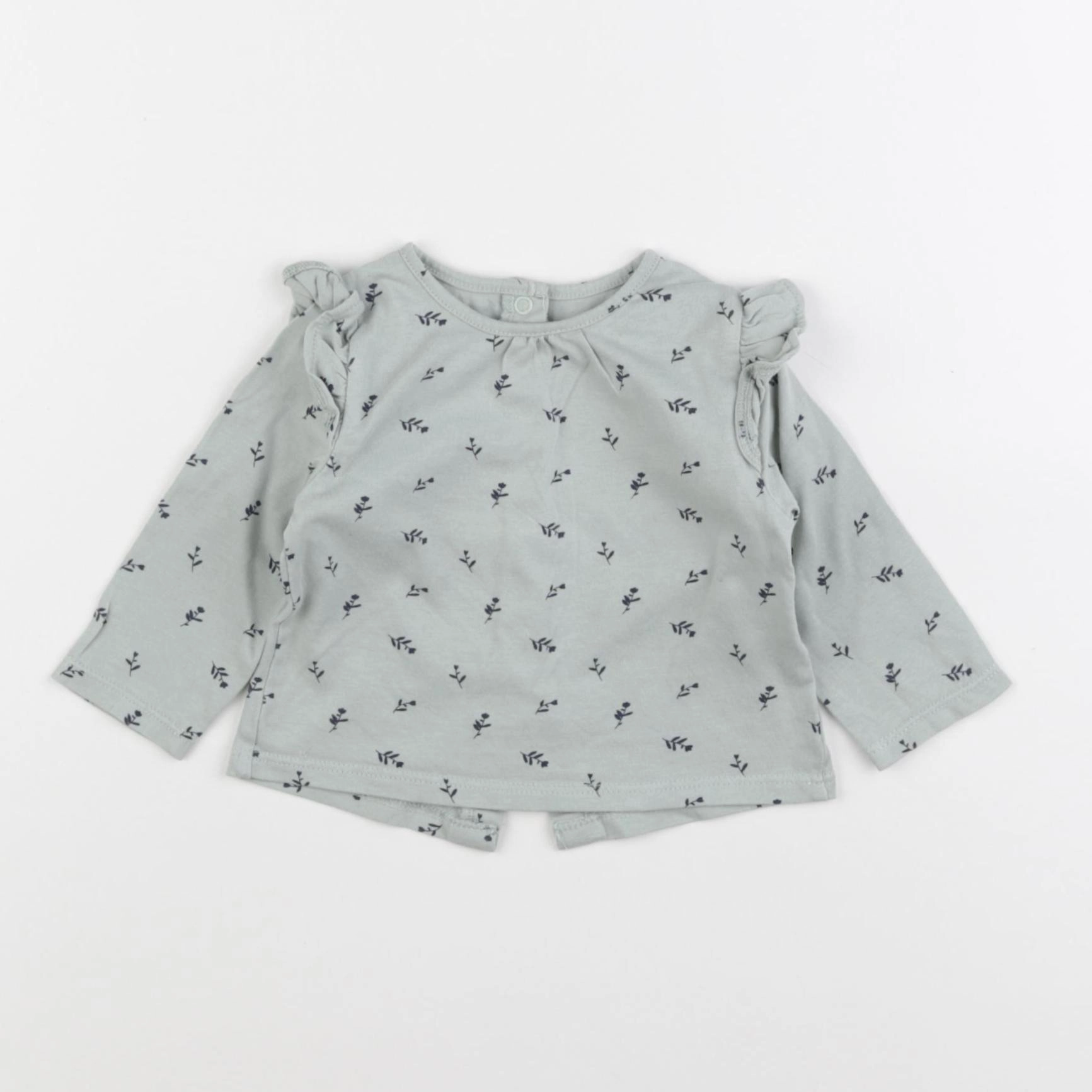 Vertbaudet - tee-shirt vert - 3 mois