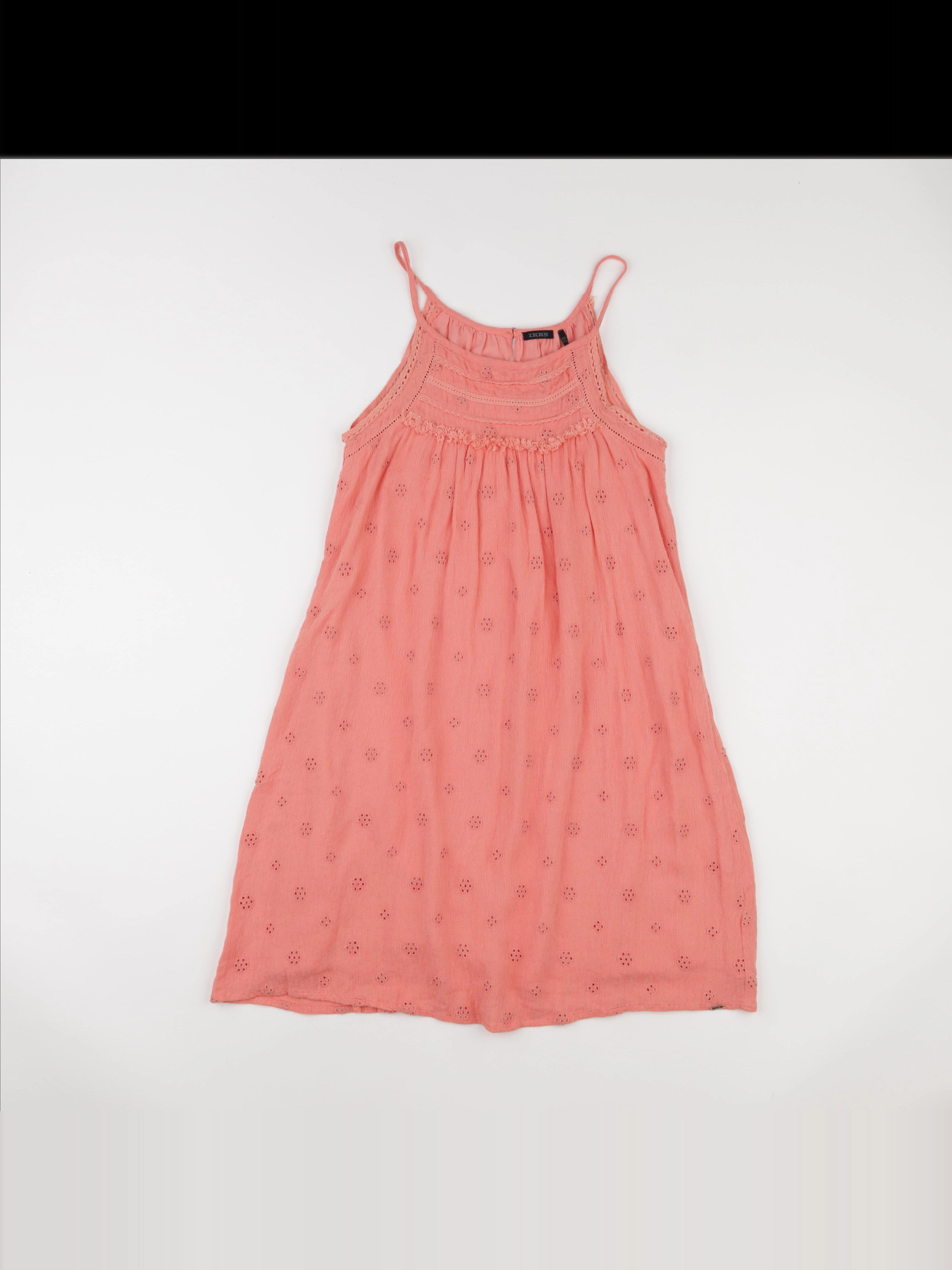 IKKS - robe orange - 12 ans