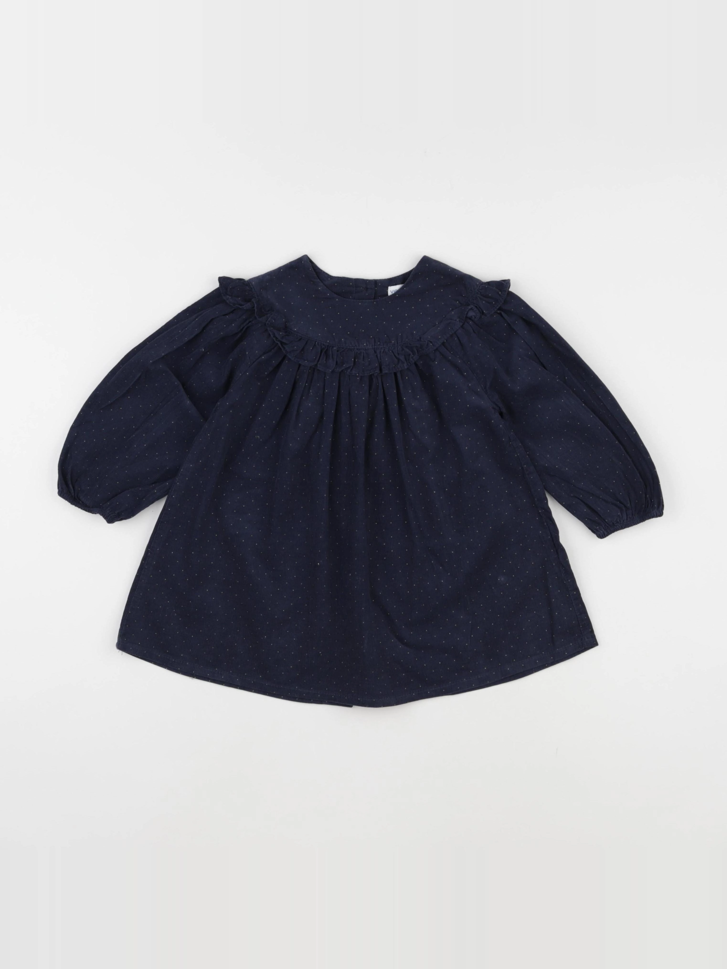 Vertbaudet - robe bleu - 2 ans