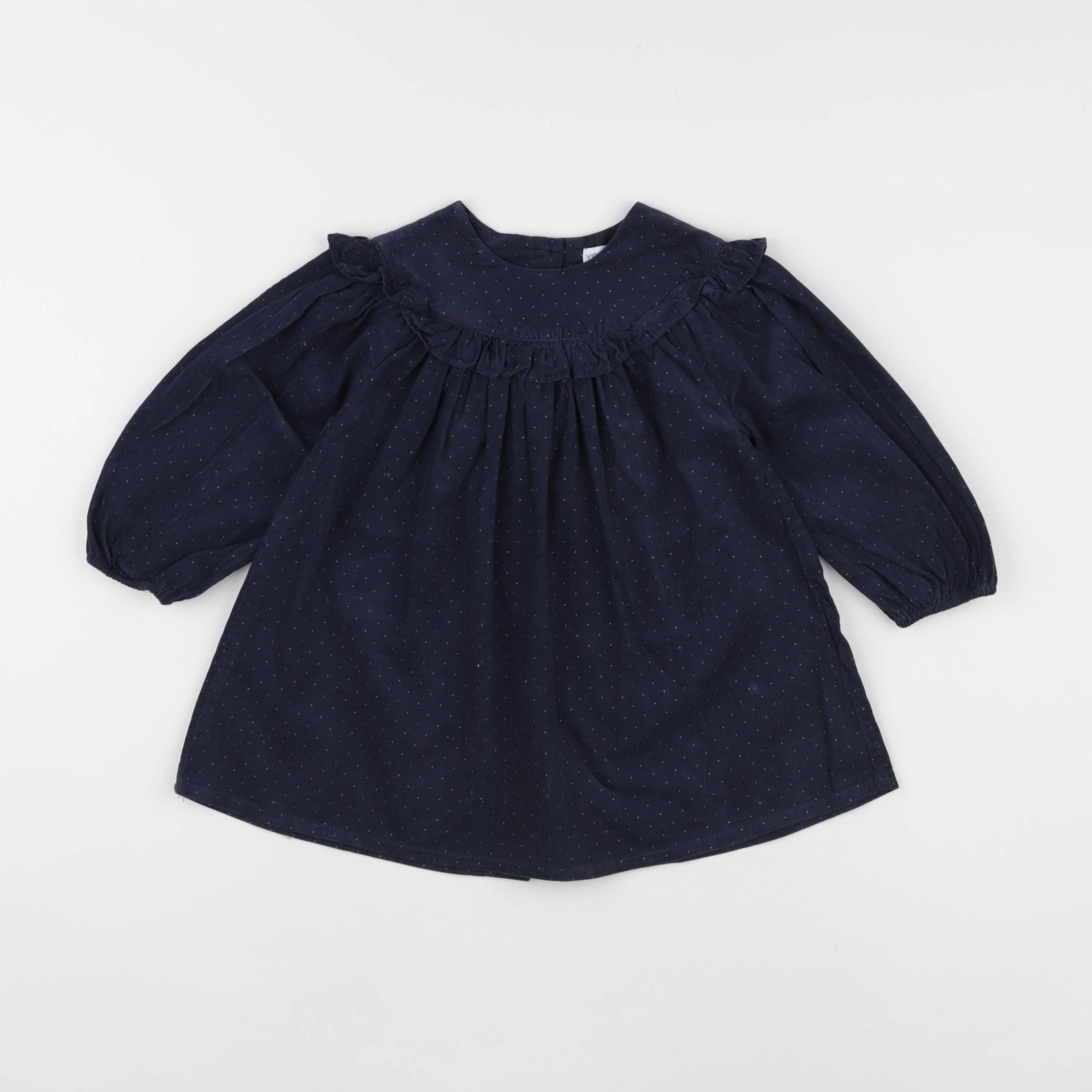Vertbaudet - robe bleu - 2 ans