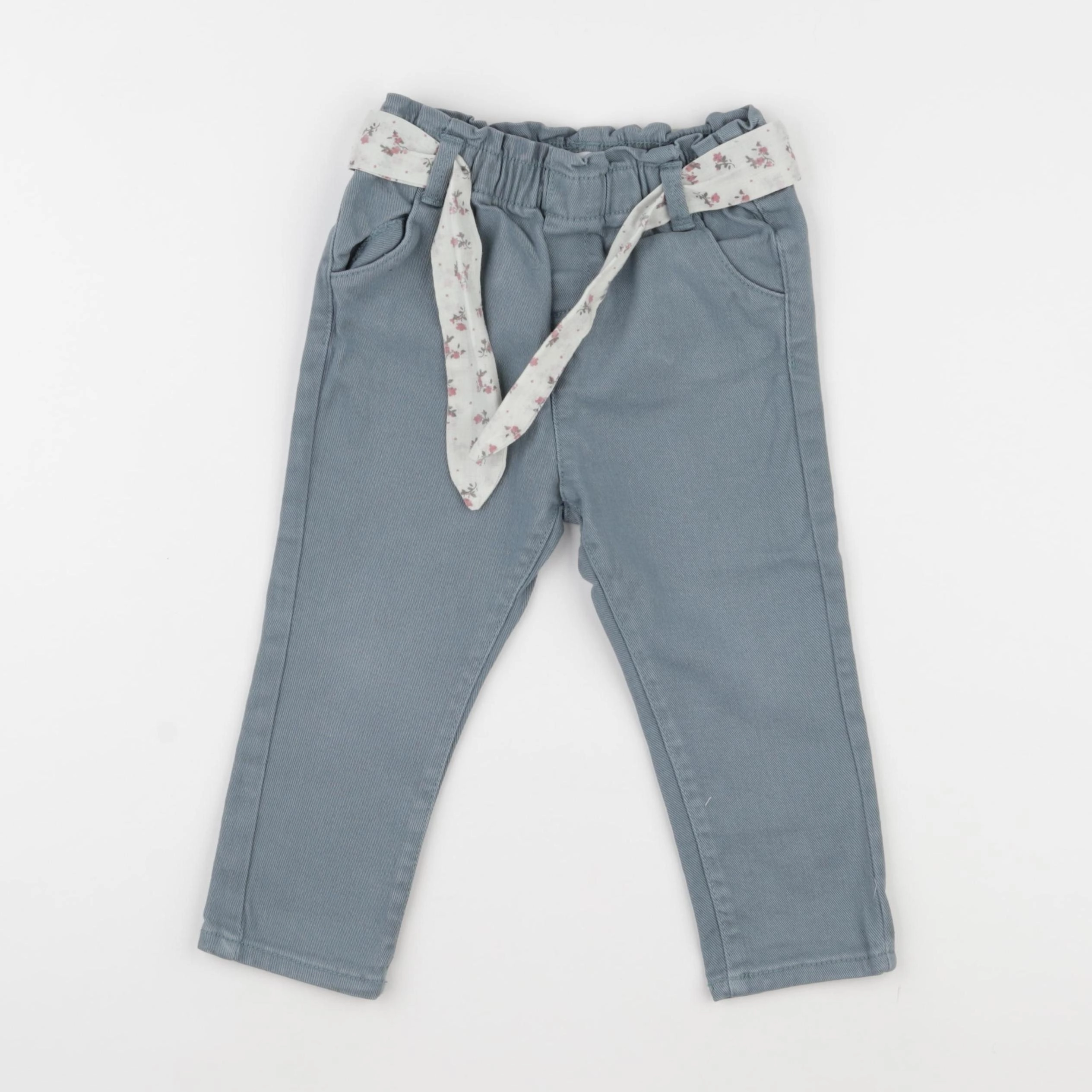 Vertbaudet - jean vert - 2 ans