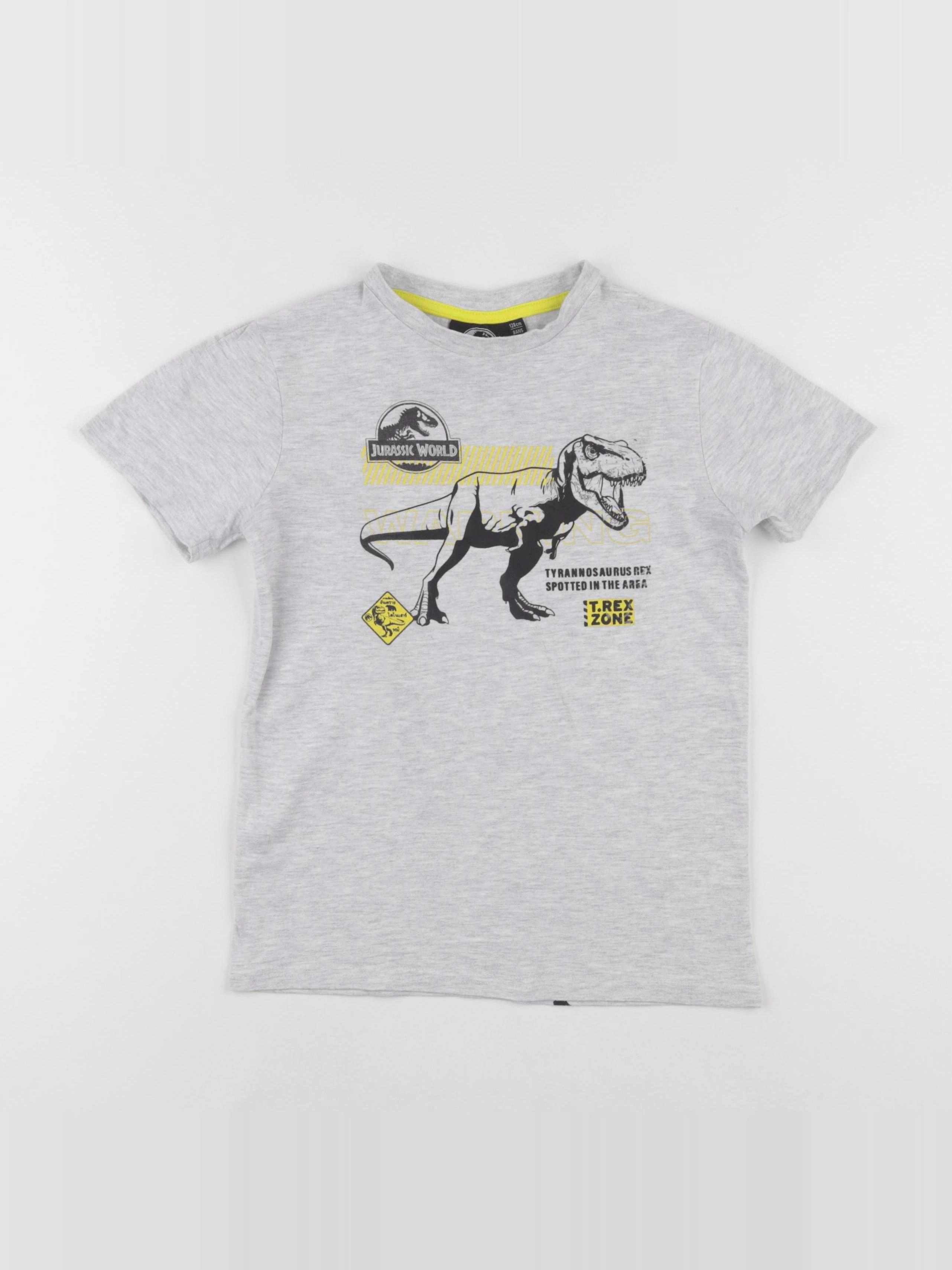 Vertbaudet - tee-shirt gris - 8 ans