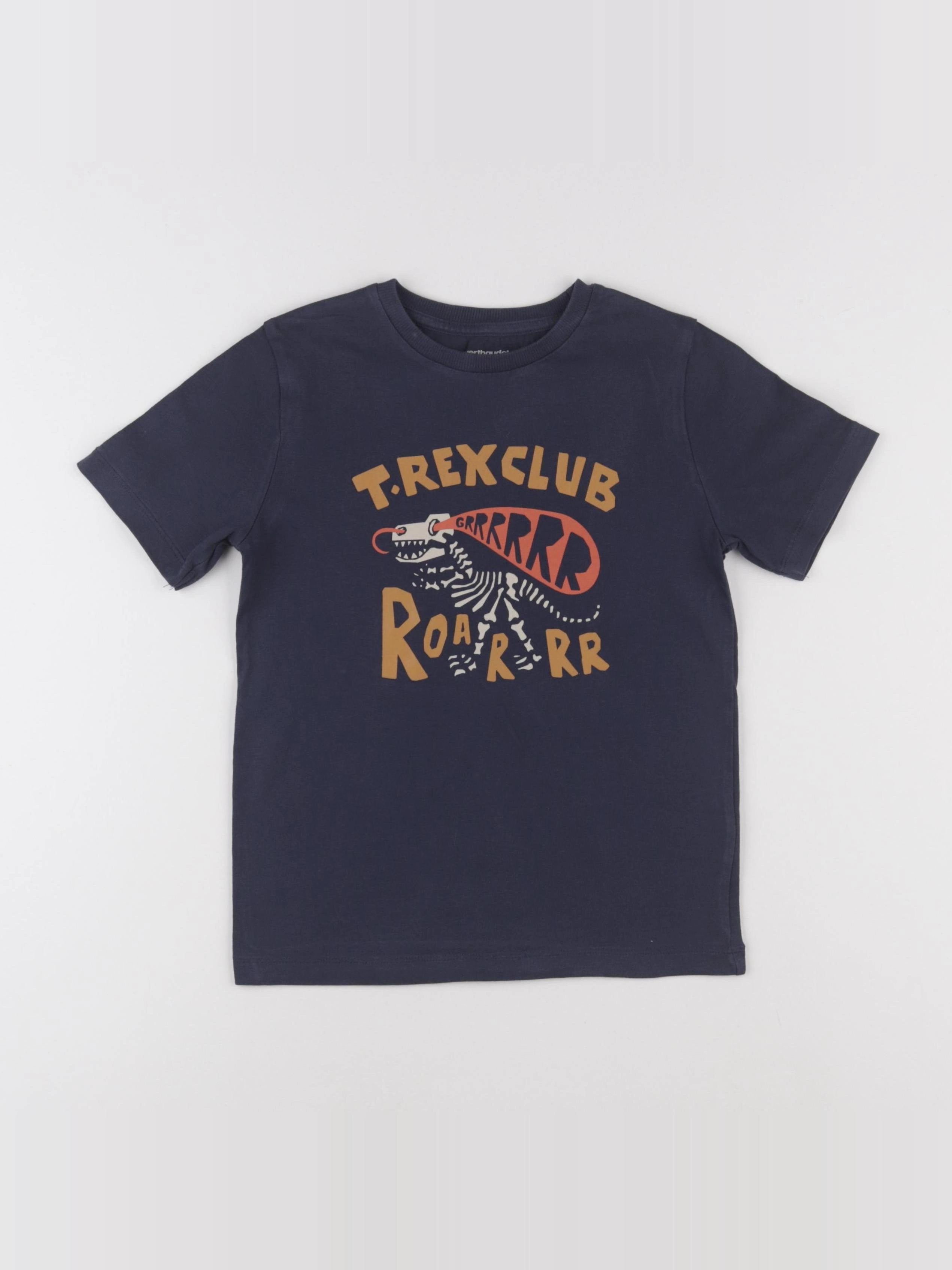 Vertbaudet - tee-shirt bleu - 8 ans