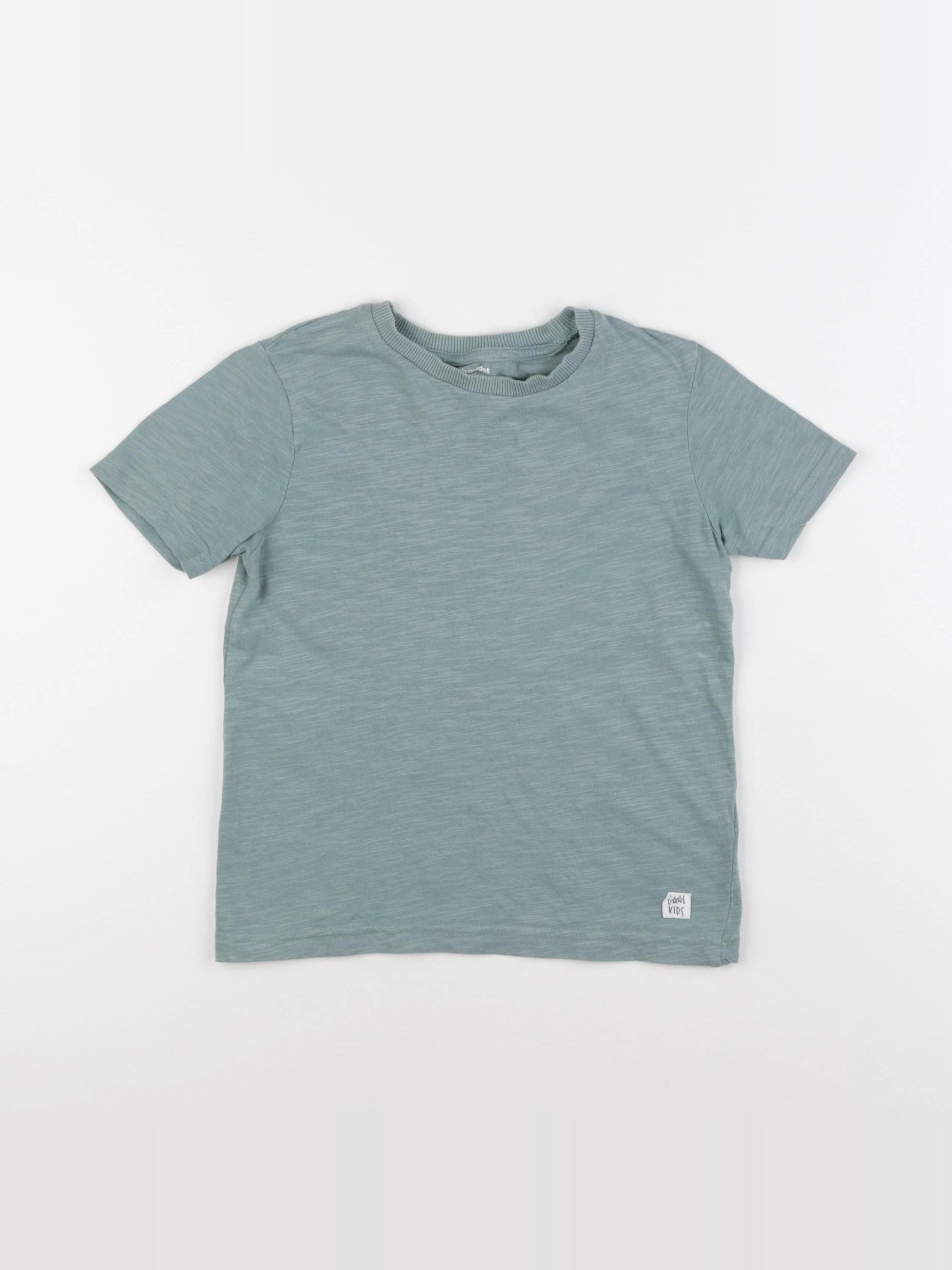 Vertbaudet - tee-shirt vert - 6 ans
