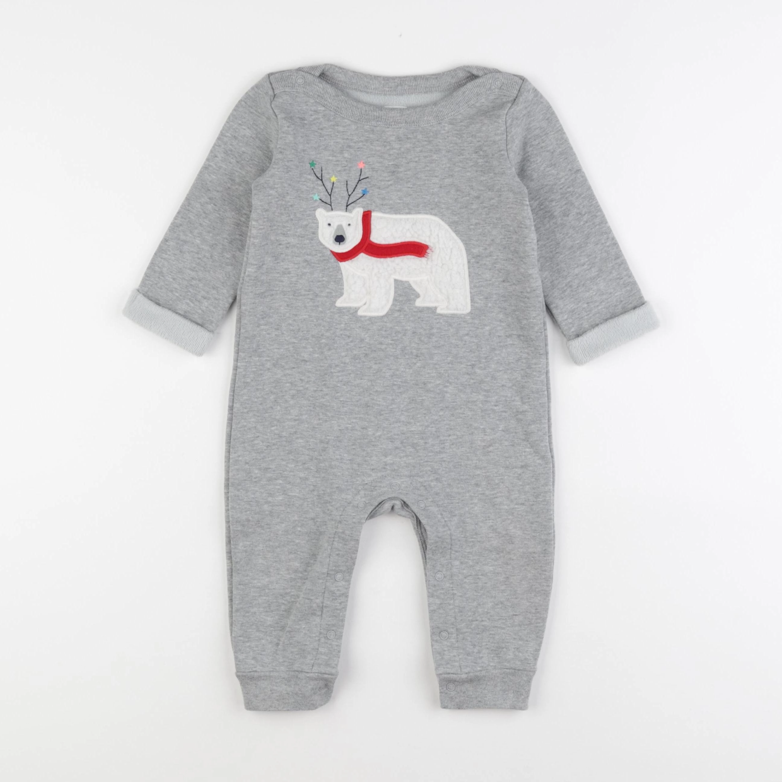 GAP - combinaison gris - 6/12 mois
