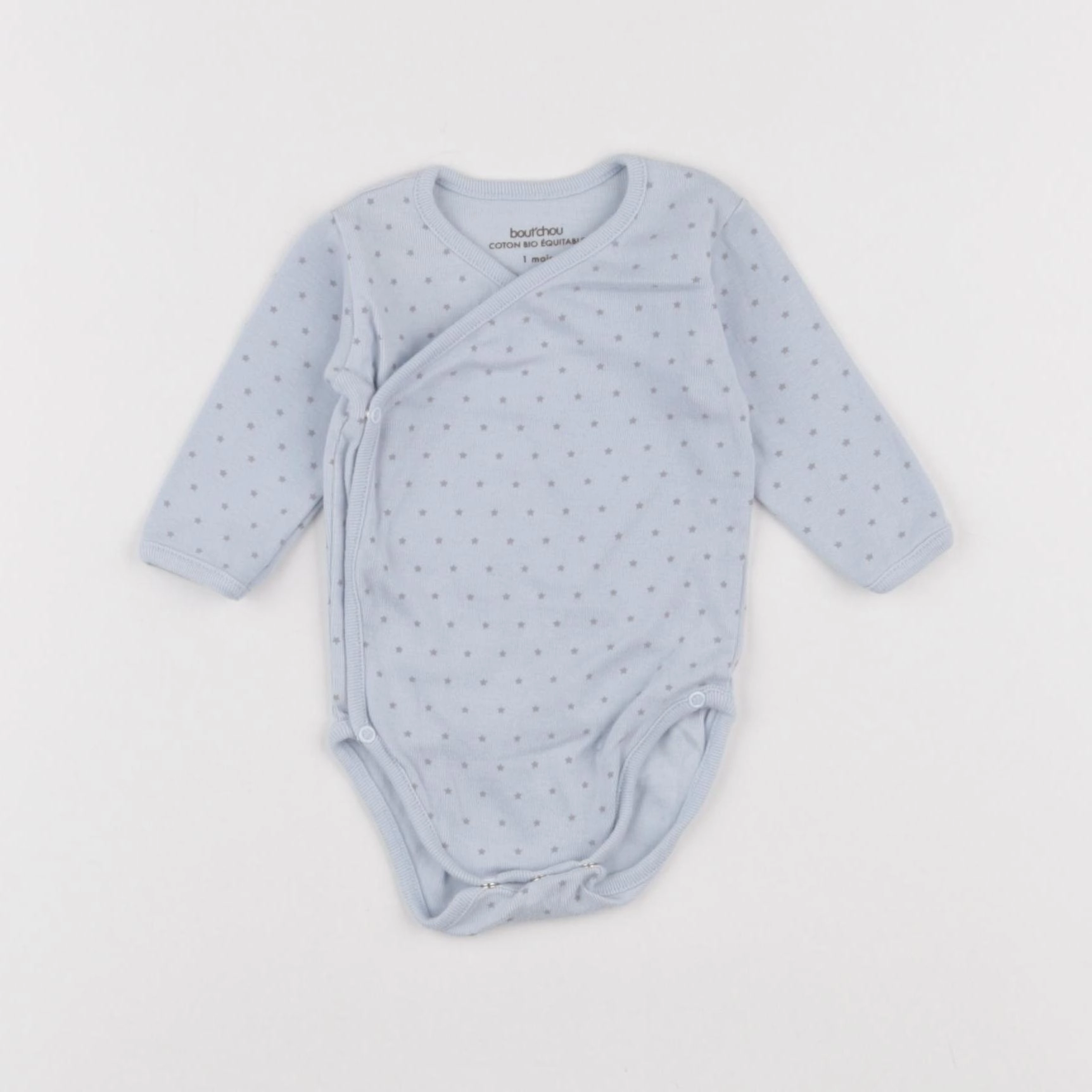 Boutchou - body bleu - 1 mois
