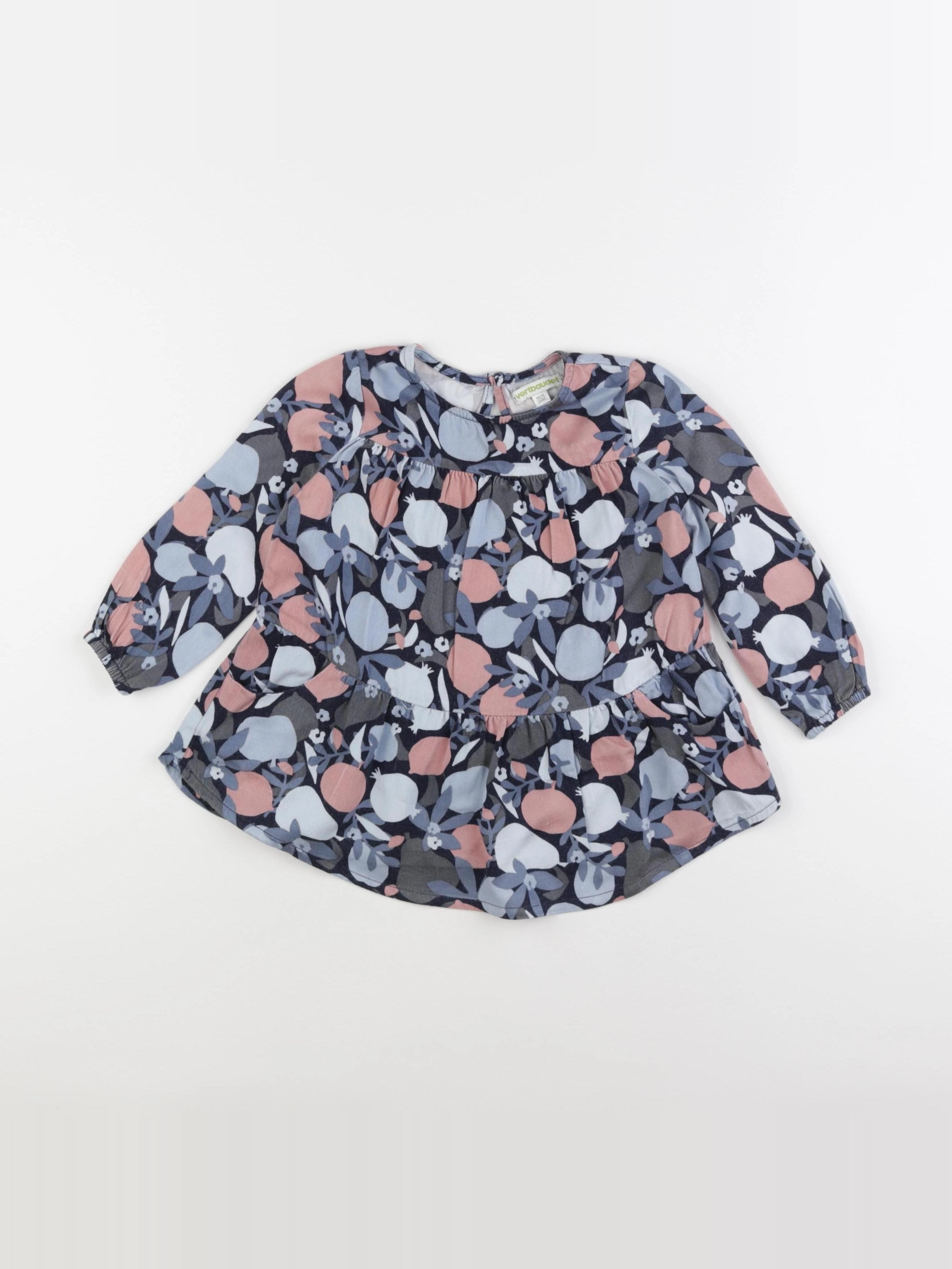 Vertbaudet - blouse multicolore - 2 ans