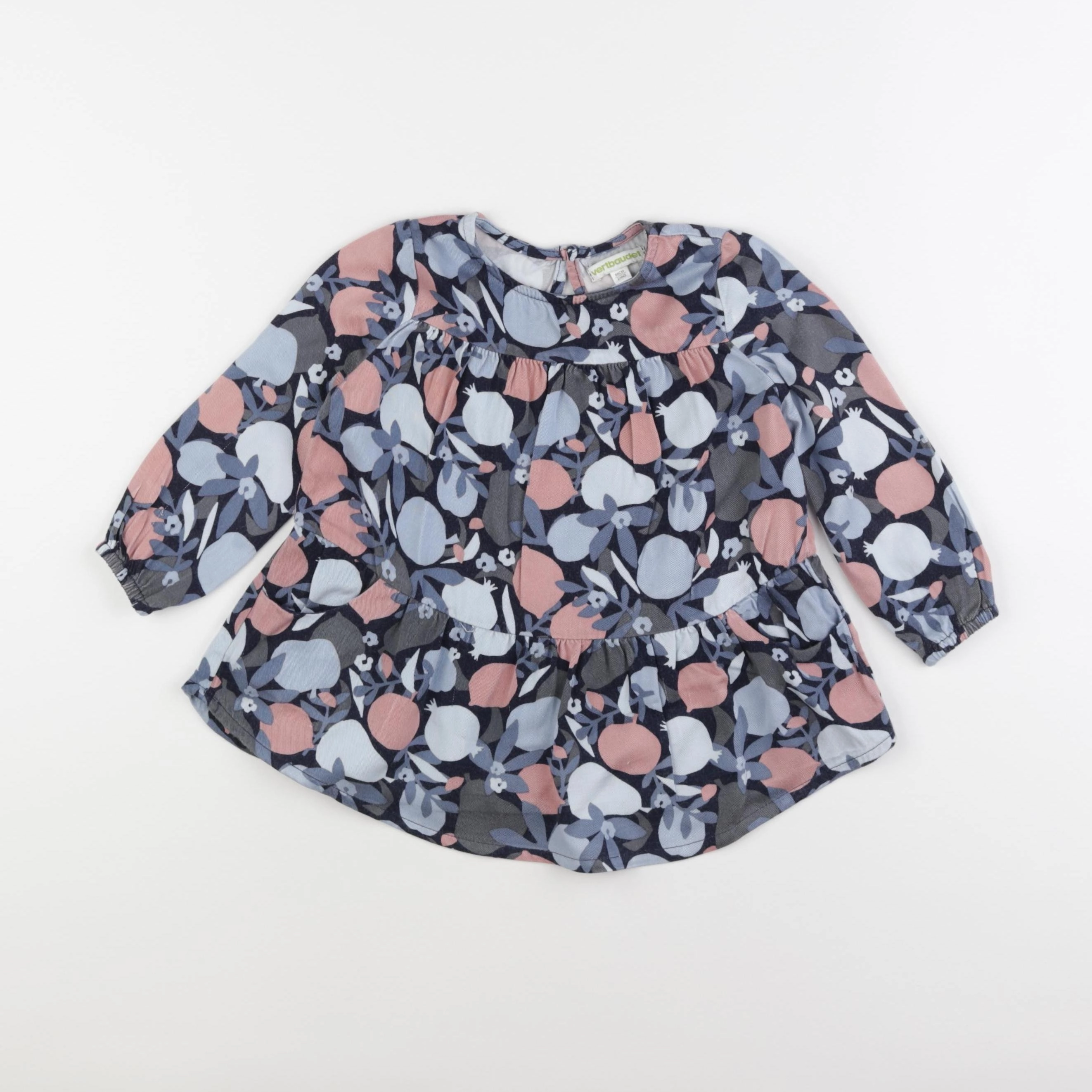 Vertbaudet - blouse multicolore - 2 ans