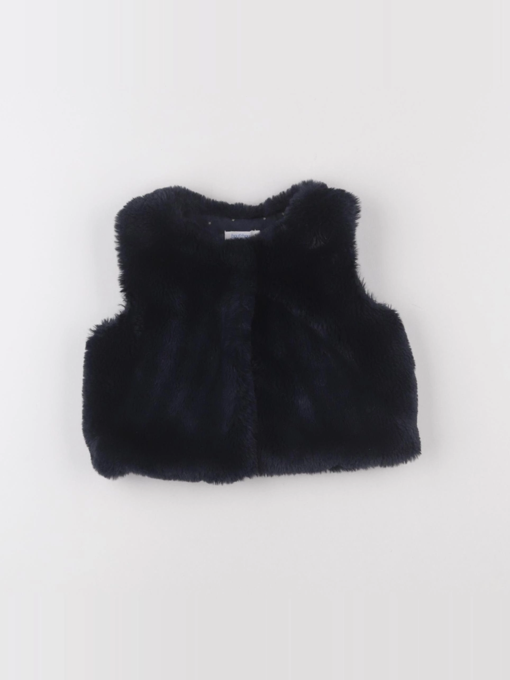 Boutchou - gilet bleu - 3 mois