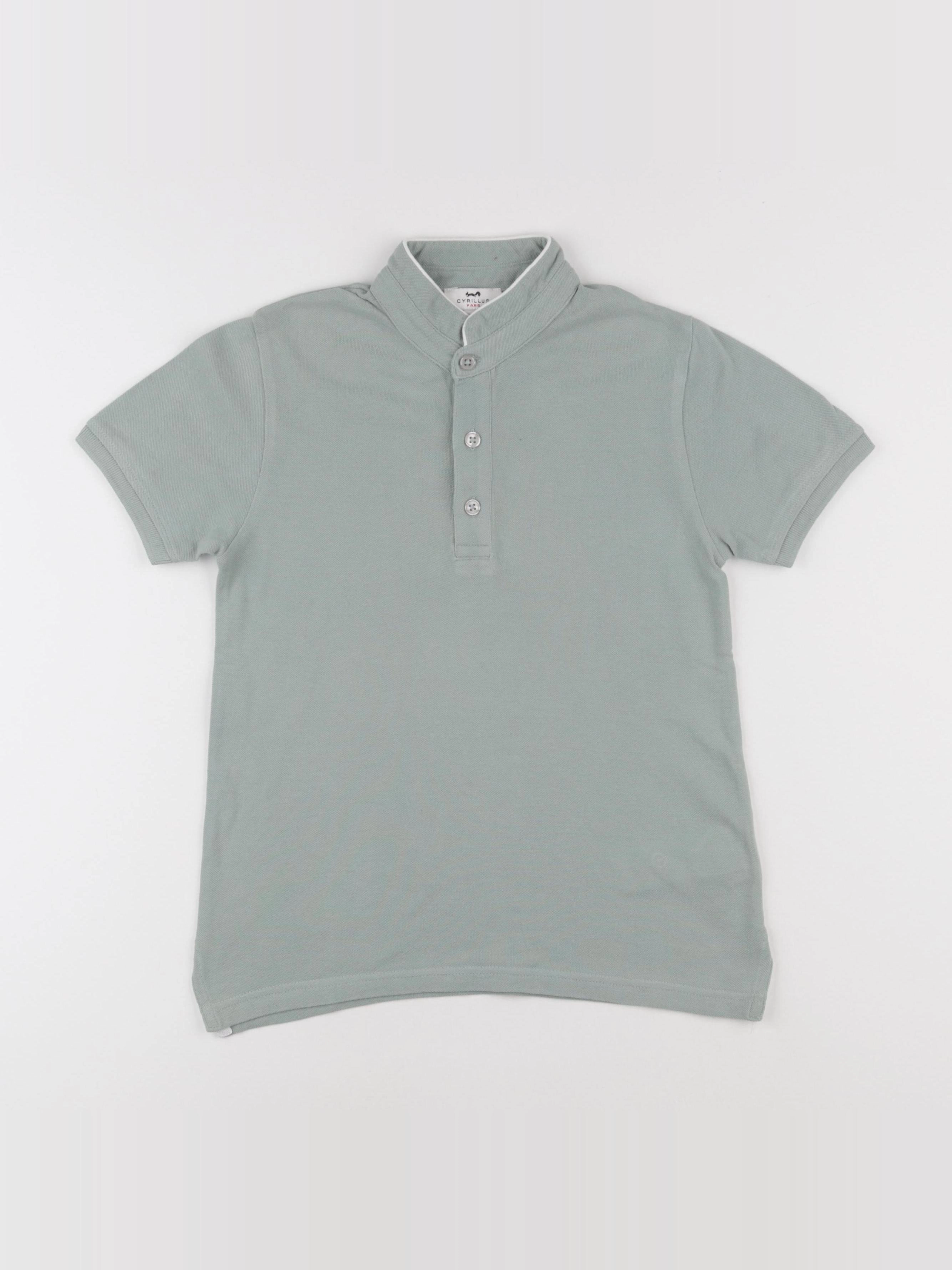 Cyrillus - polo vert - 8 ans