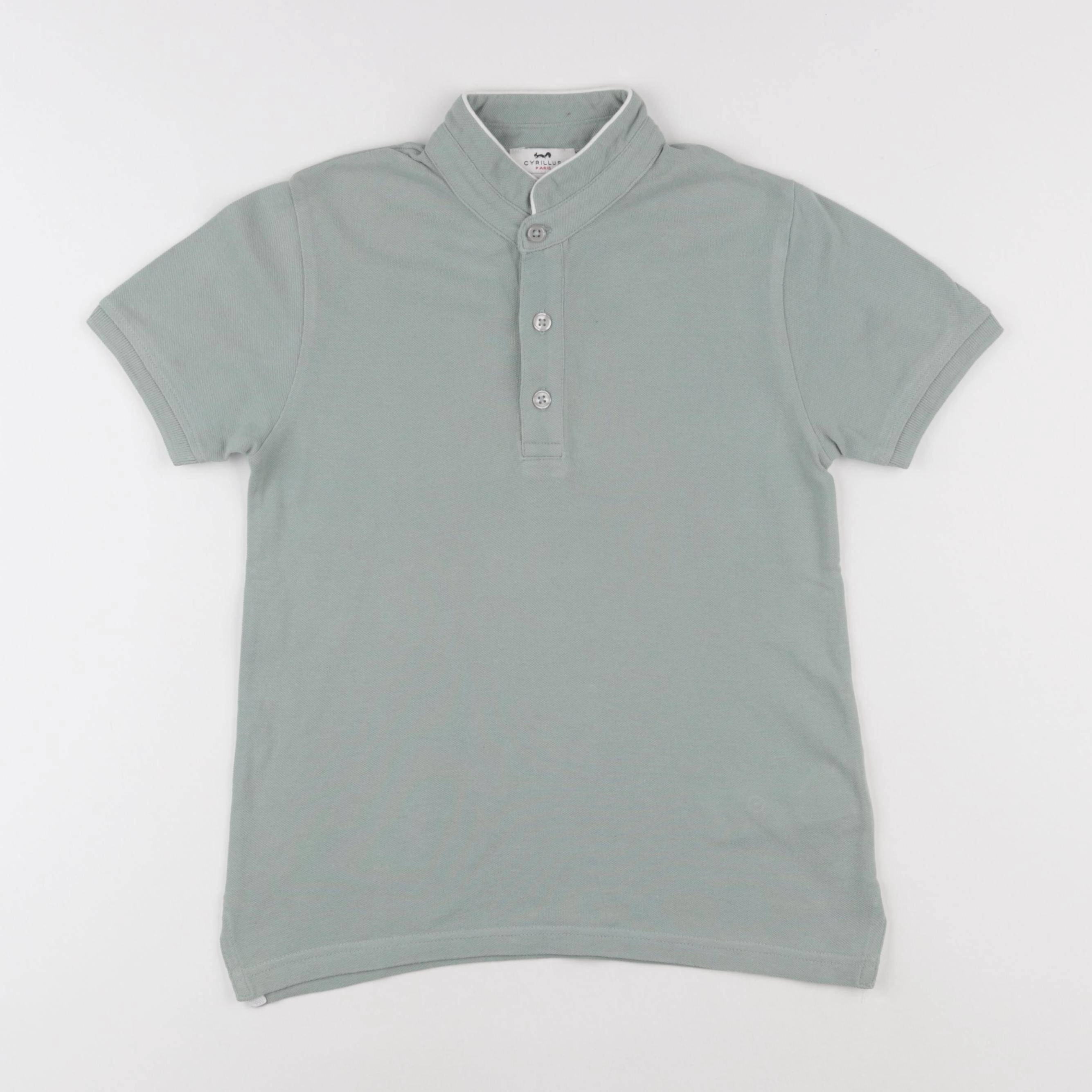 Cyrillus - polo vert - 8 ans