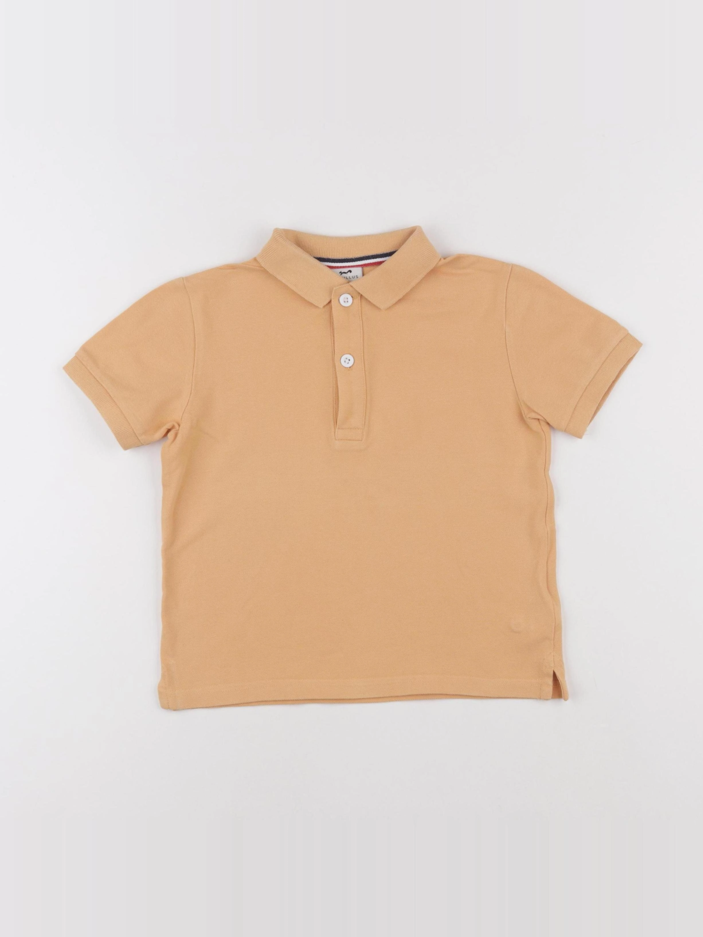Cyrillus - polo orange - 6 ans
