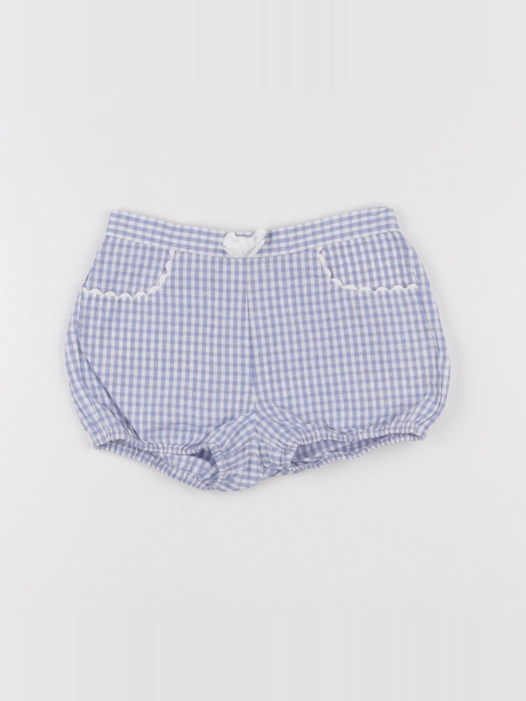 Cyrillus - short blanc, bleu - 36 mois