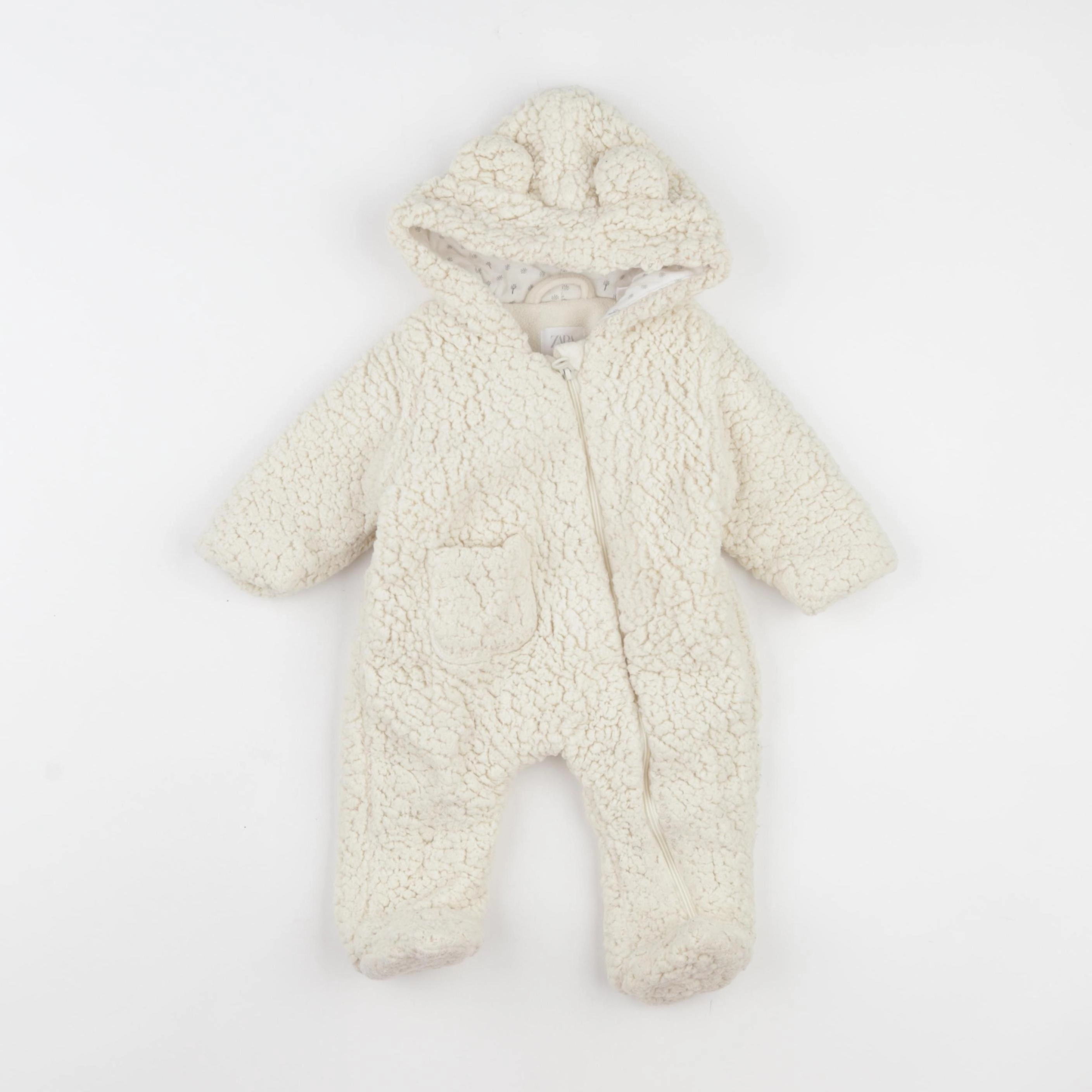Zara - combi-pilote beige - 0/1 mois
