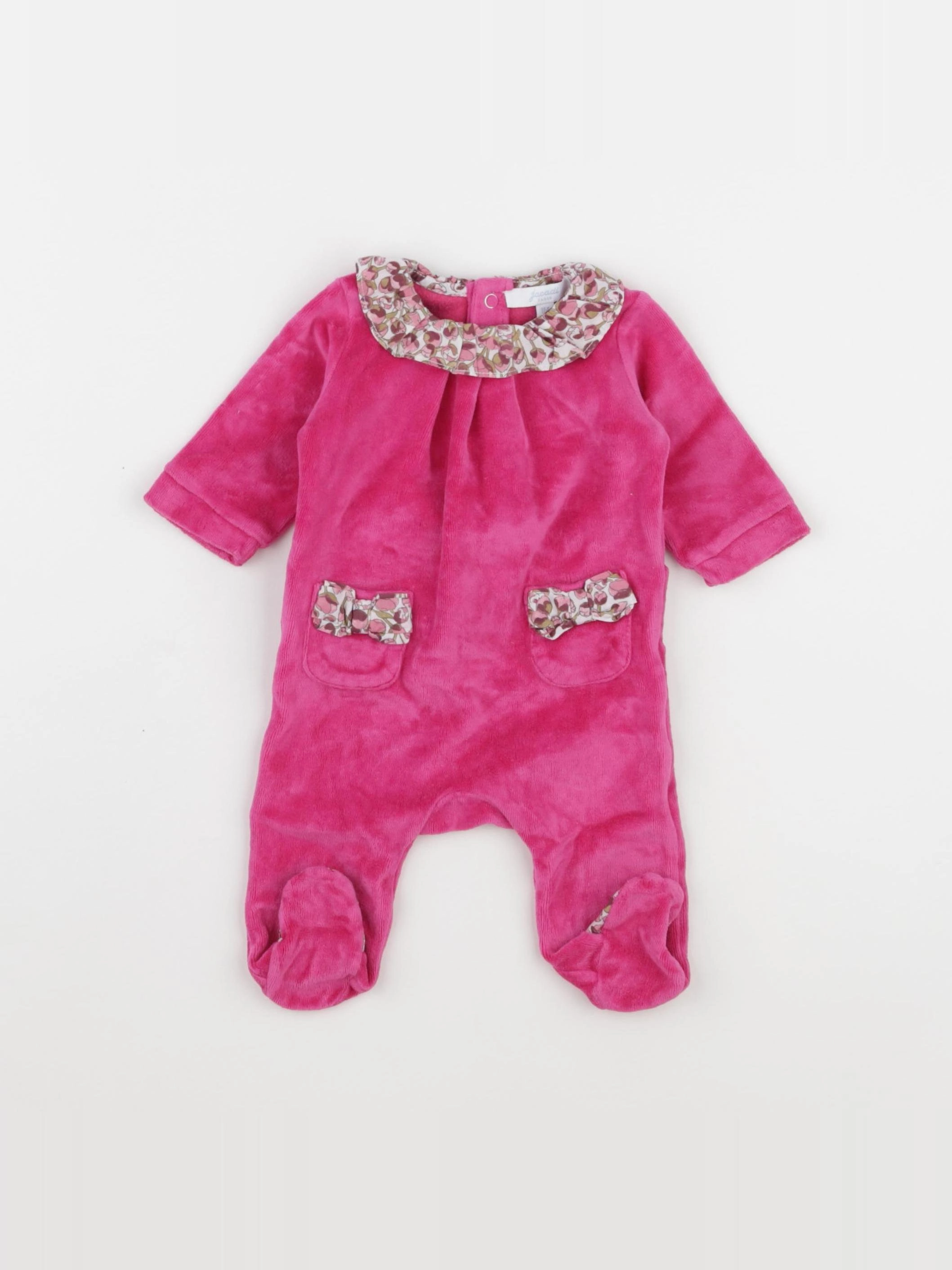Jacadi - pyjama rose - 1 mois