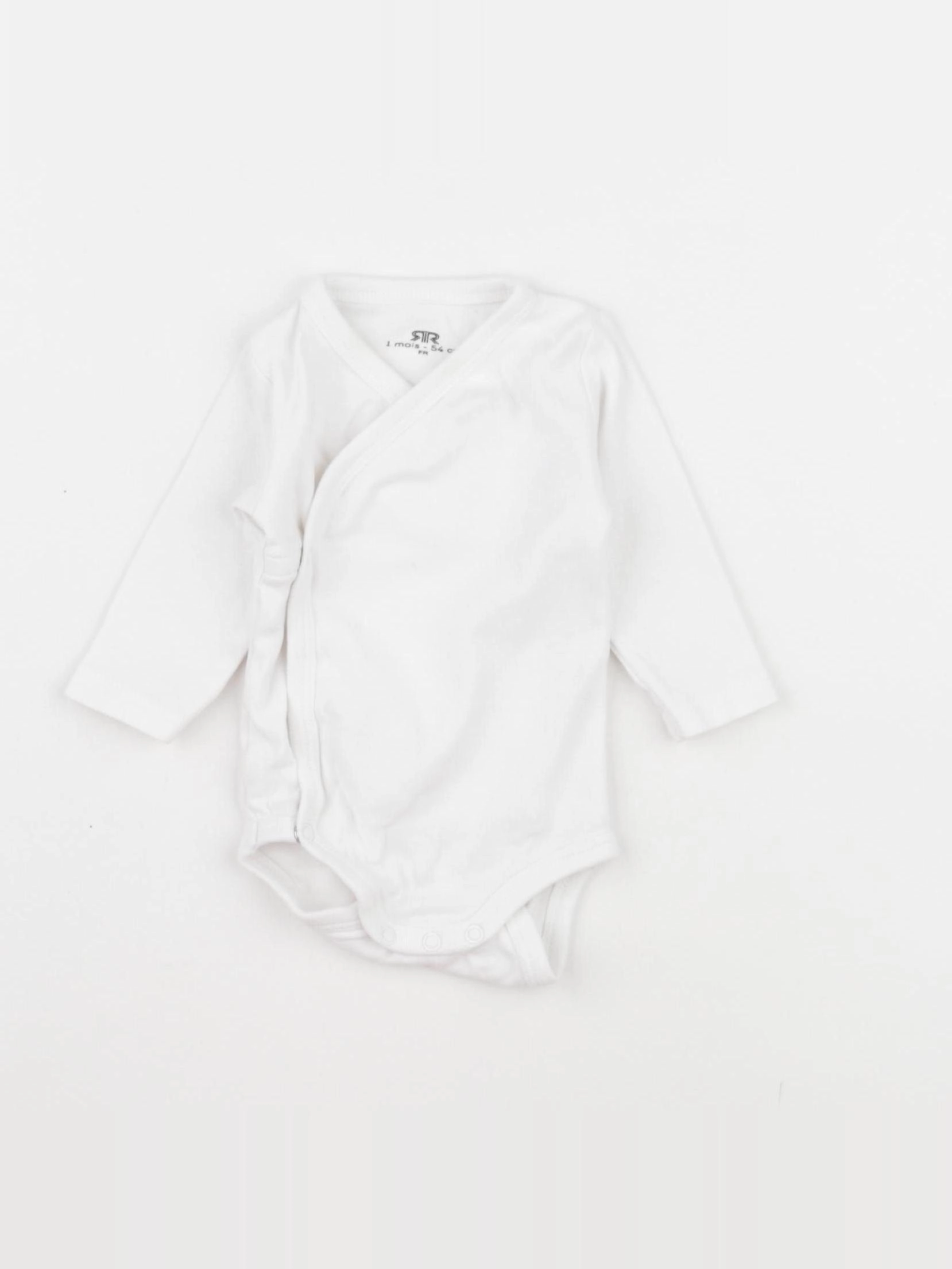 La Redoute - body blanc - 1 mois