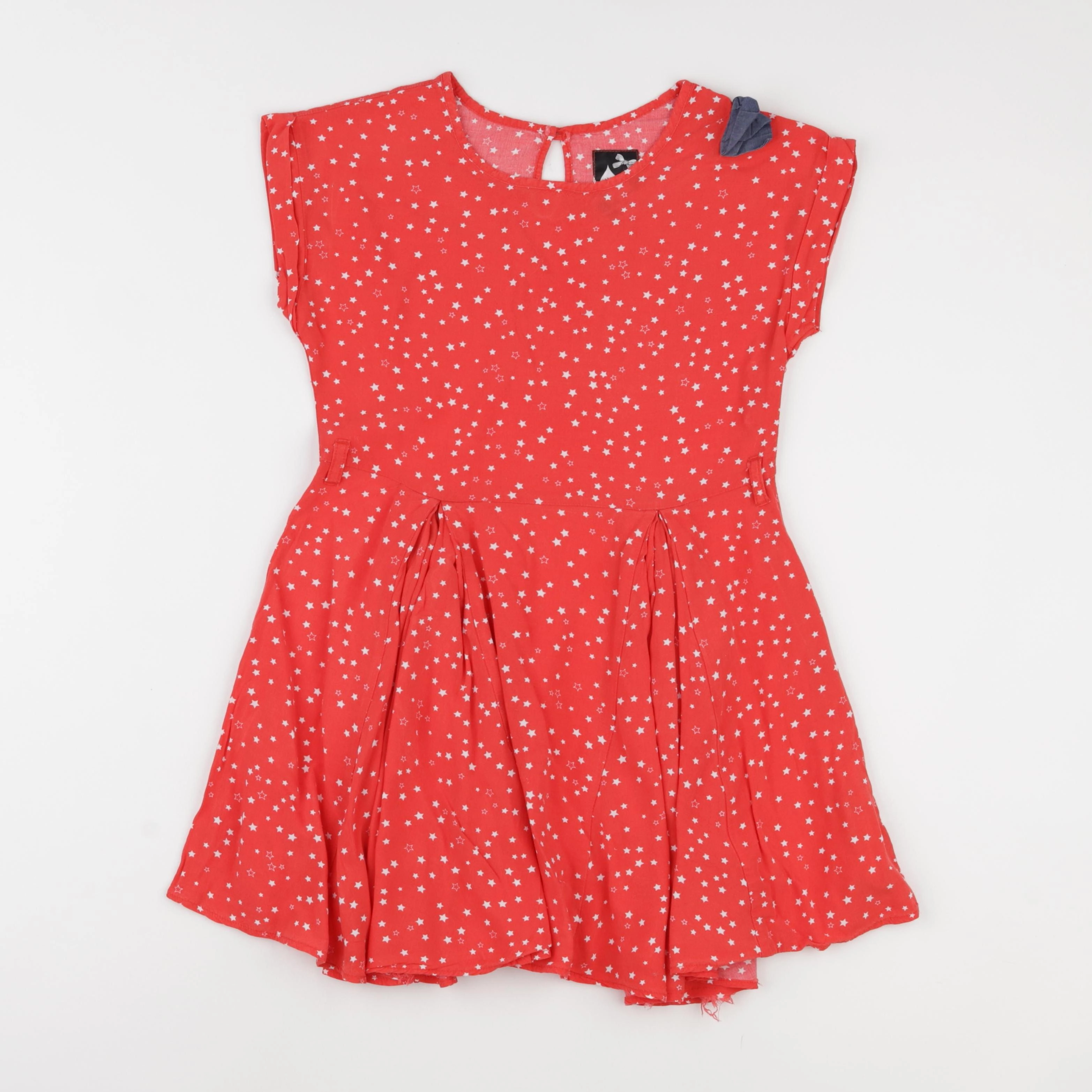 IKKS - robe rouge - 8 ans