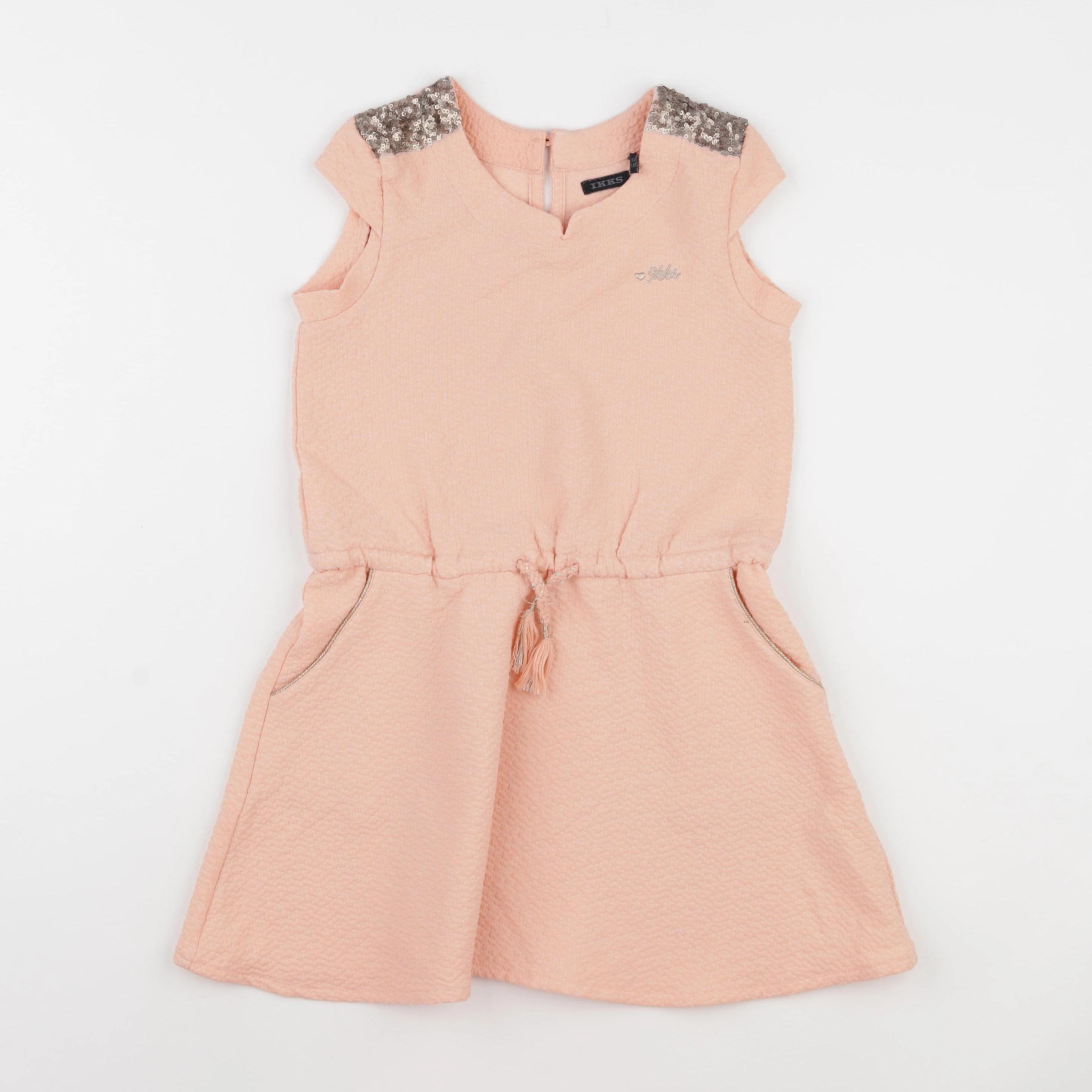 IKKS - robe rose - 6 ans