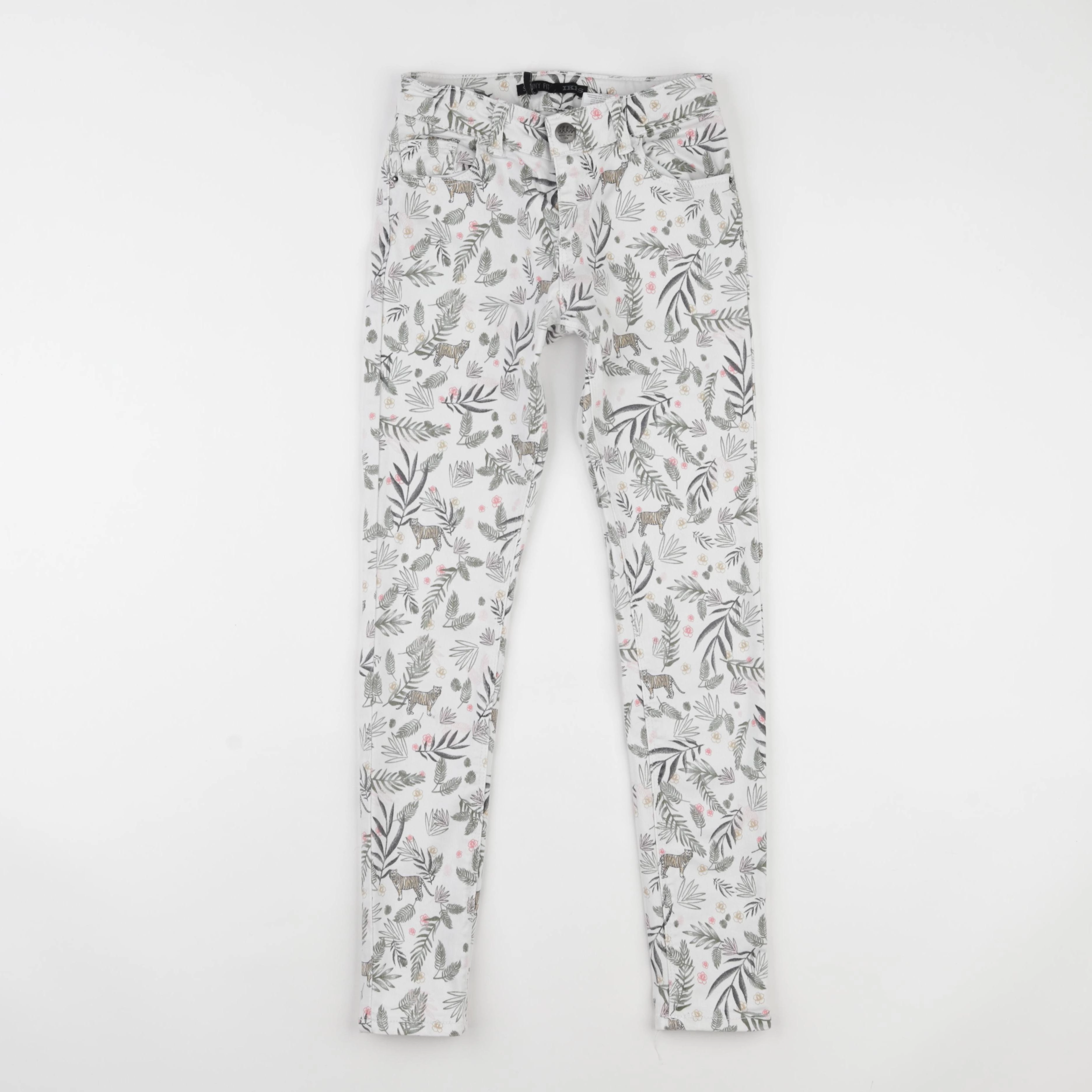 IKKS - pantalon blanc - 10 ans