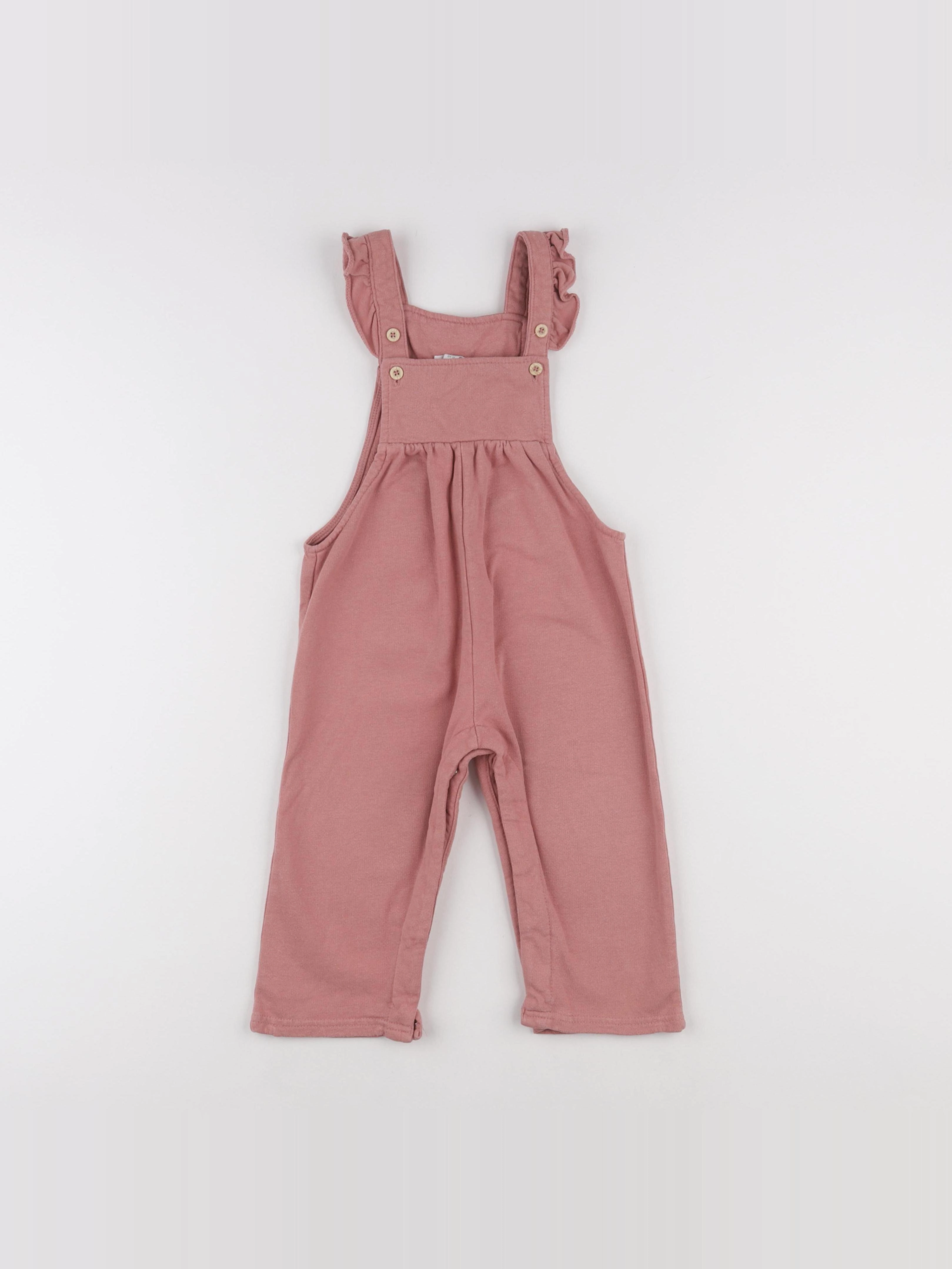 Vertbaudet - combinaison rose - 24 mois