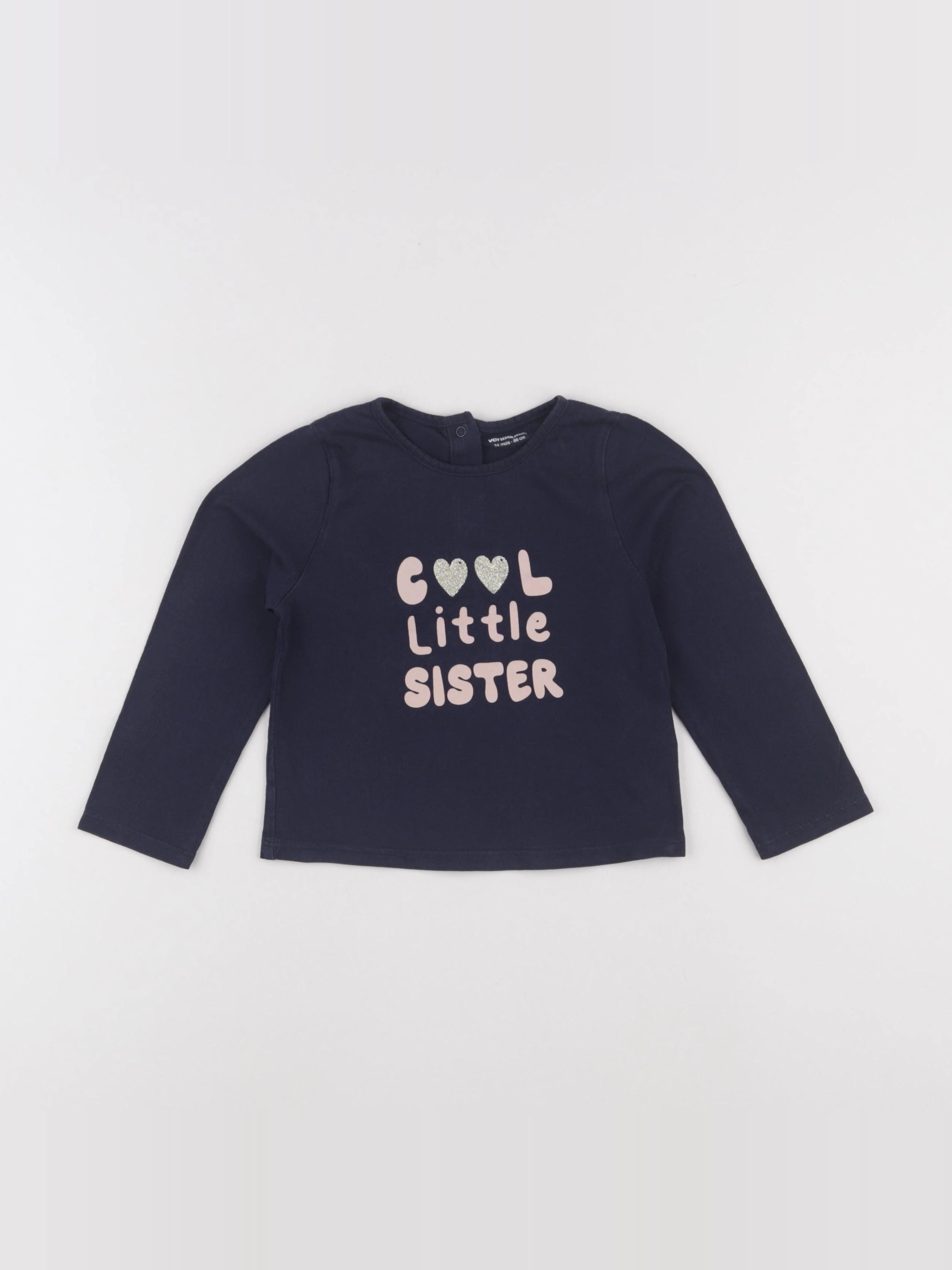 Vertbaudet - tee-shirt multicolore - 24 mois