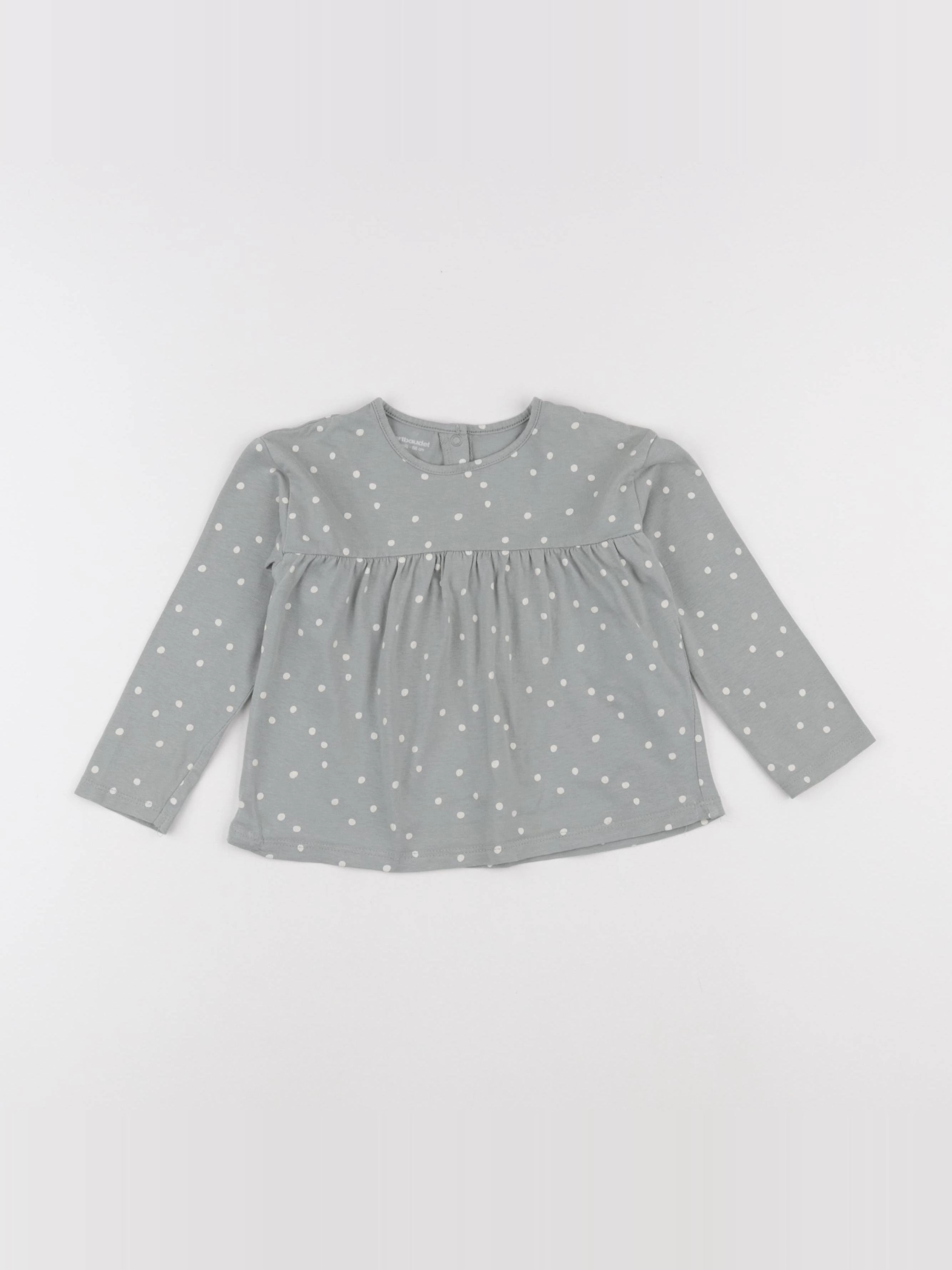 Vertbaudet - blouse vert - 24 mois