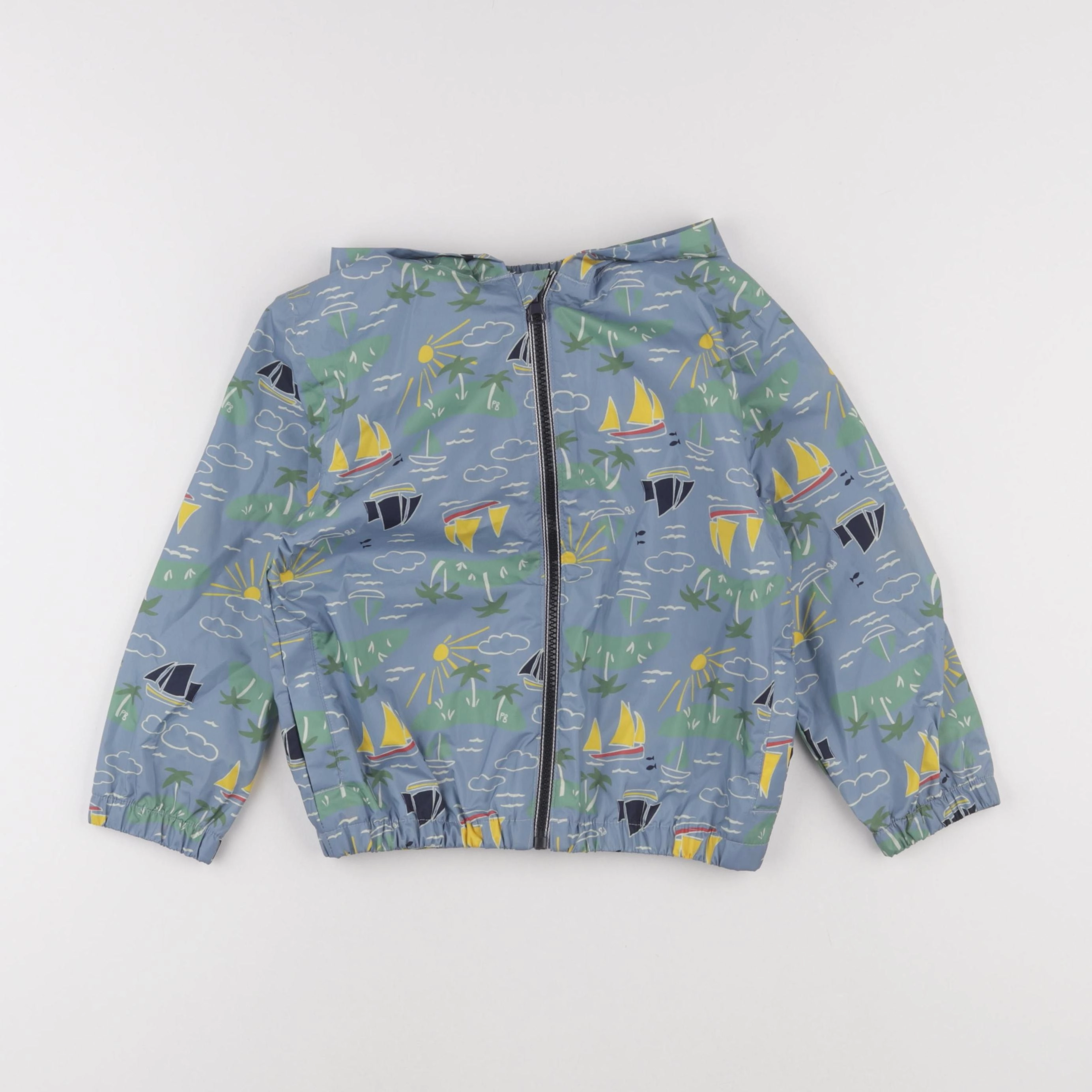 Petit Bateau - coupe-vent multicolore - 5 ans
