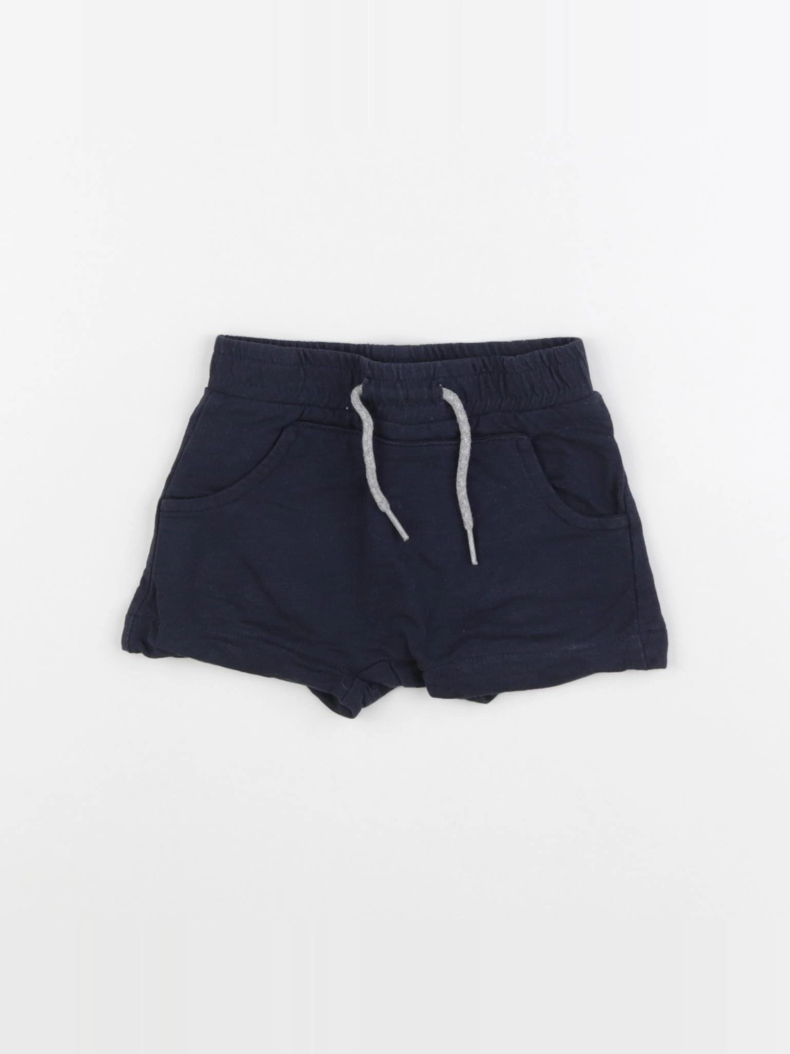 Vertbaudet - short bleu - 9 mois