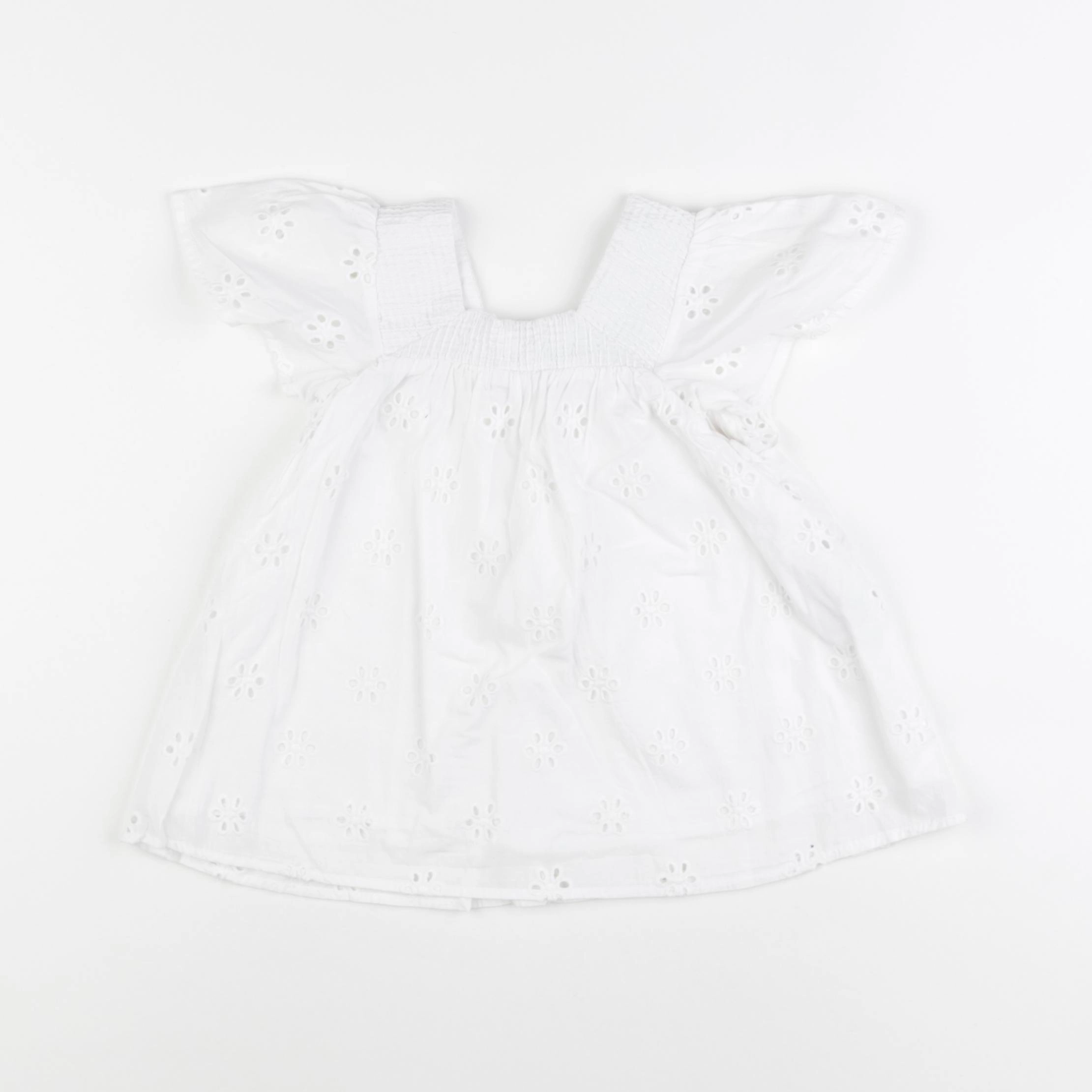 Zara - blouse blanc - 4/5 ans