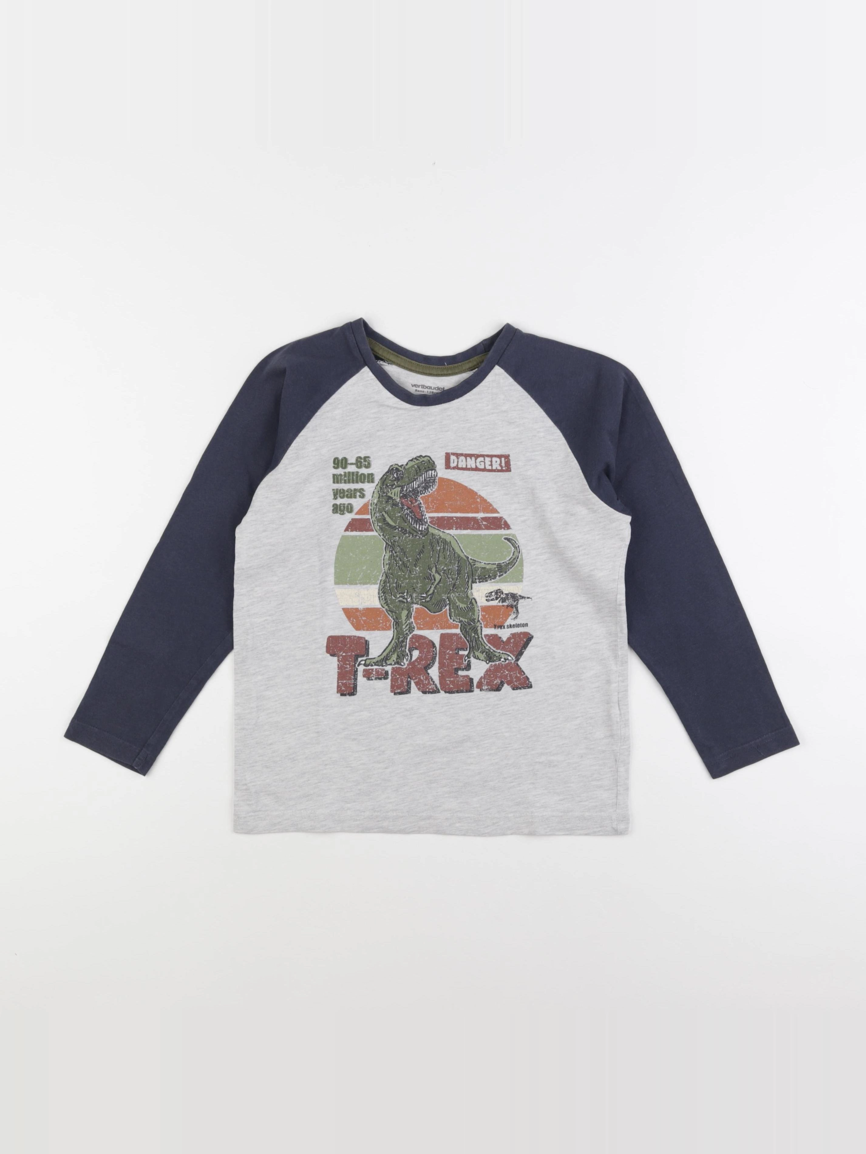 Vertbaudet - tee-shirt multicolore - 8 ans