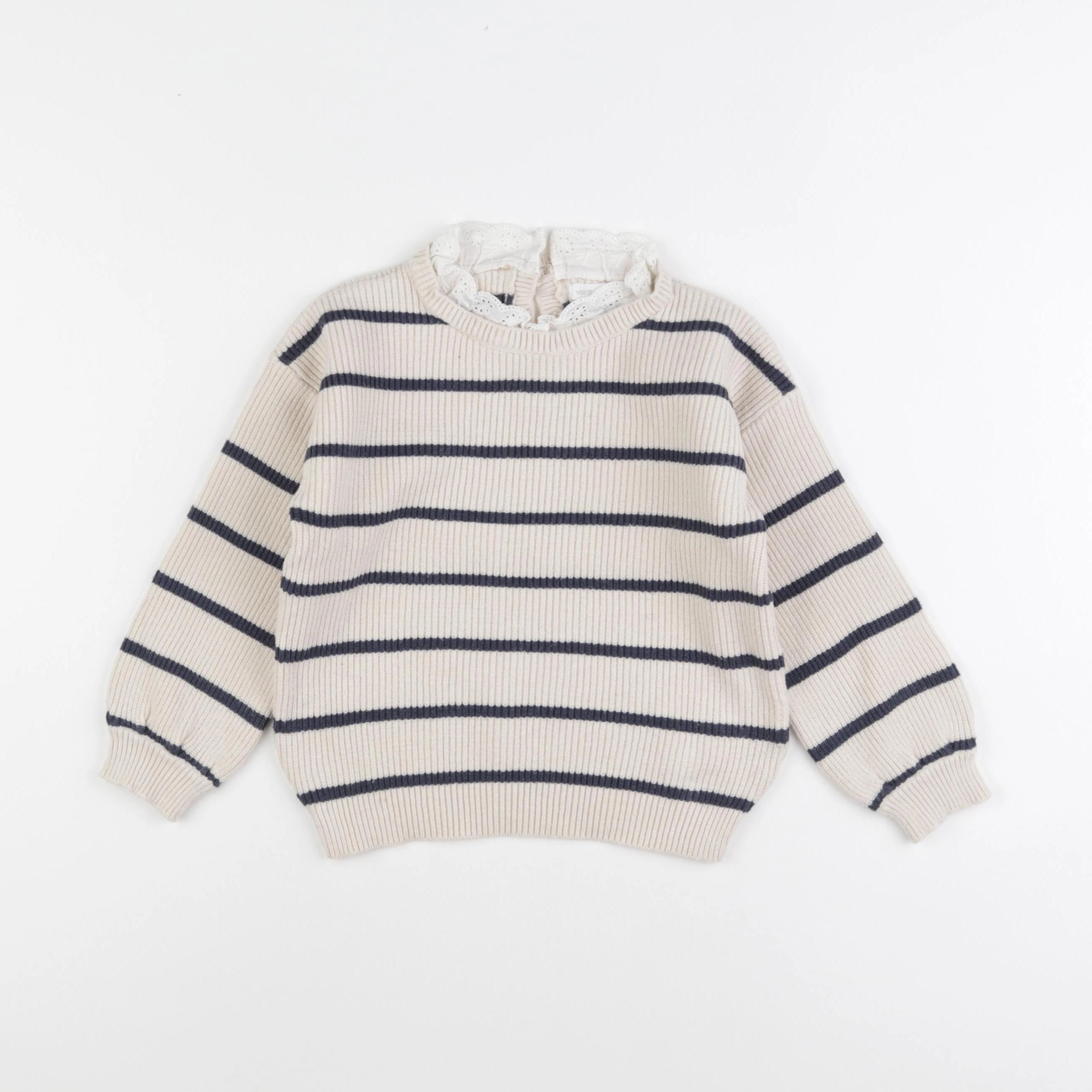Vertbaudet - pull beige - 5 ans