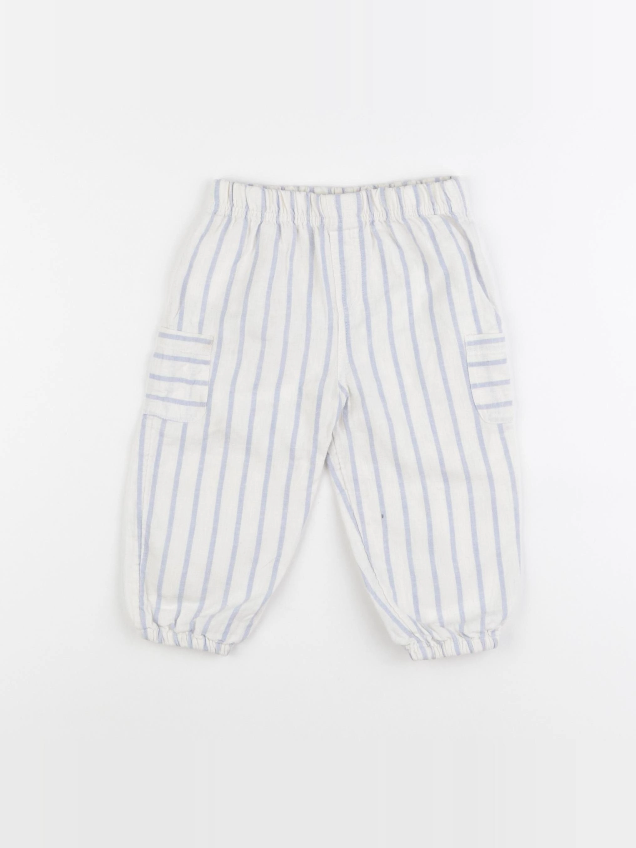 Boutchou - pantalon bleu - 18 mois