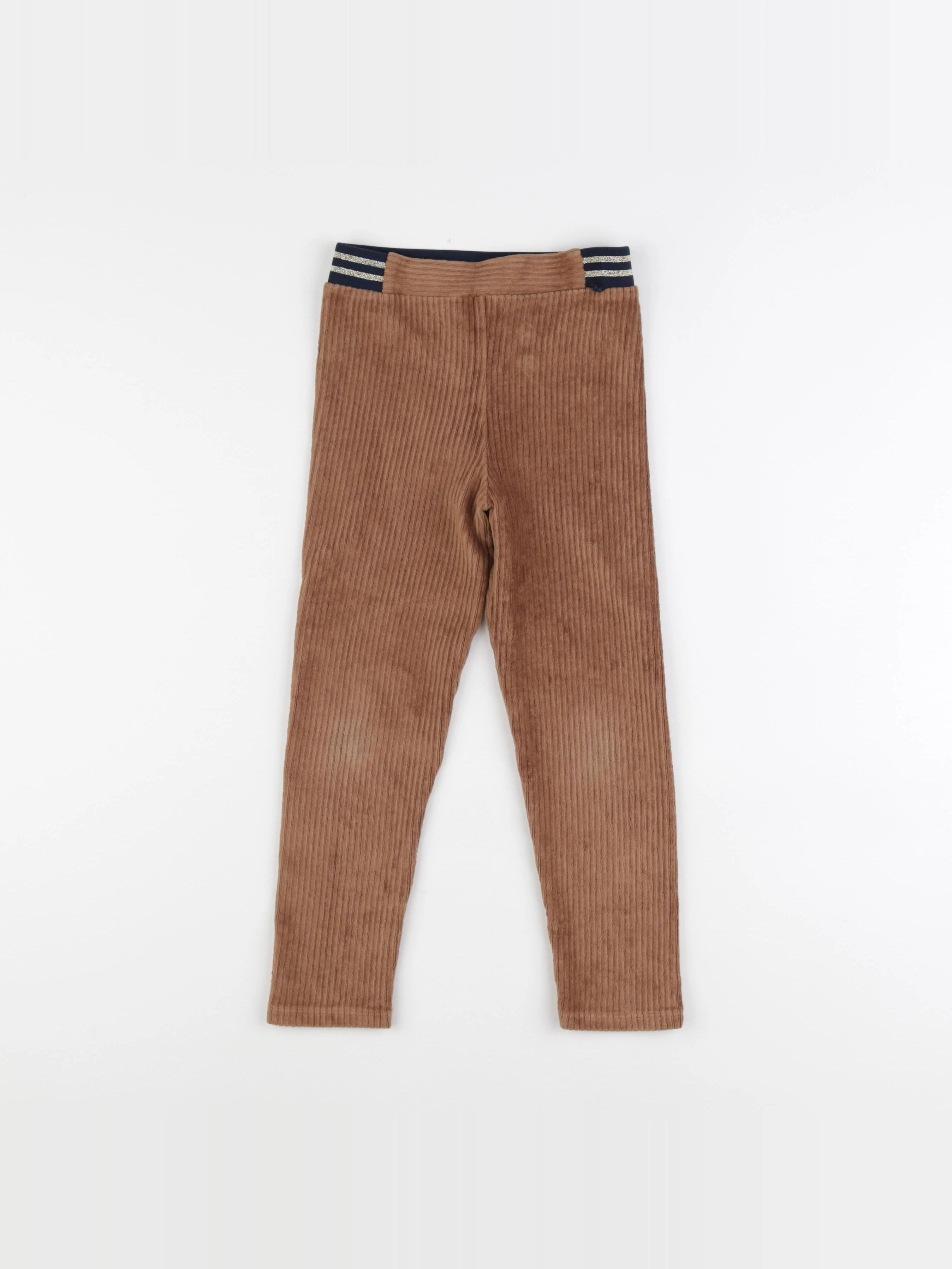 Vertbaudet - jegging marron - 5 ans