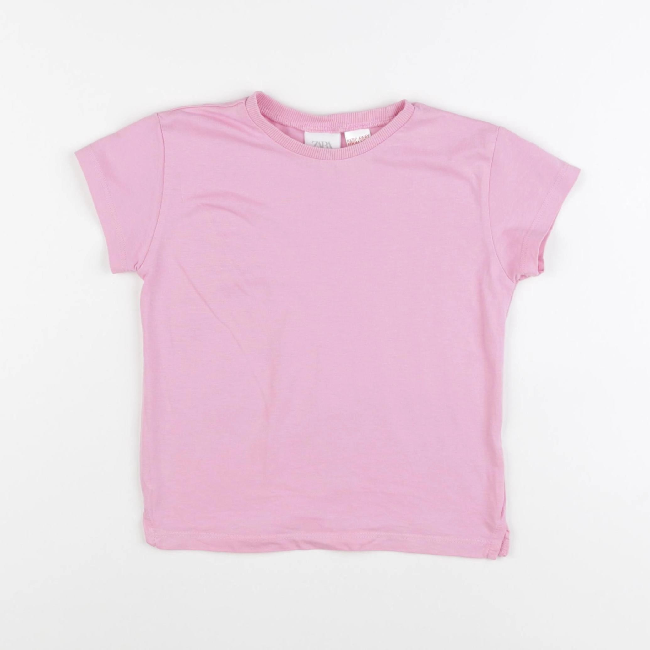 Zara - tee-shirt rose - 2/3 ans