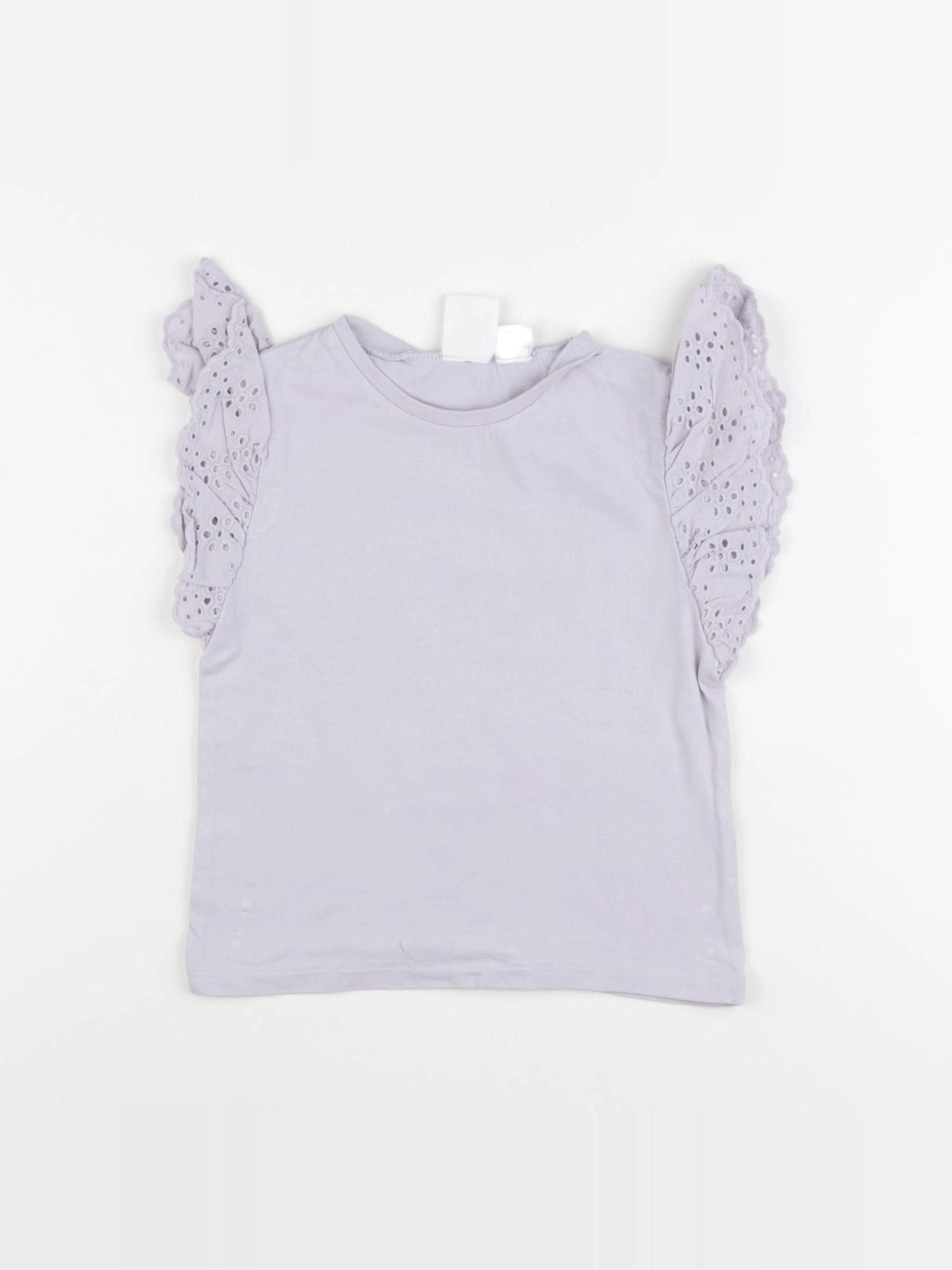 Zara - tee-shirt violet - 2/3 ans