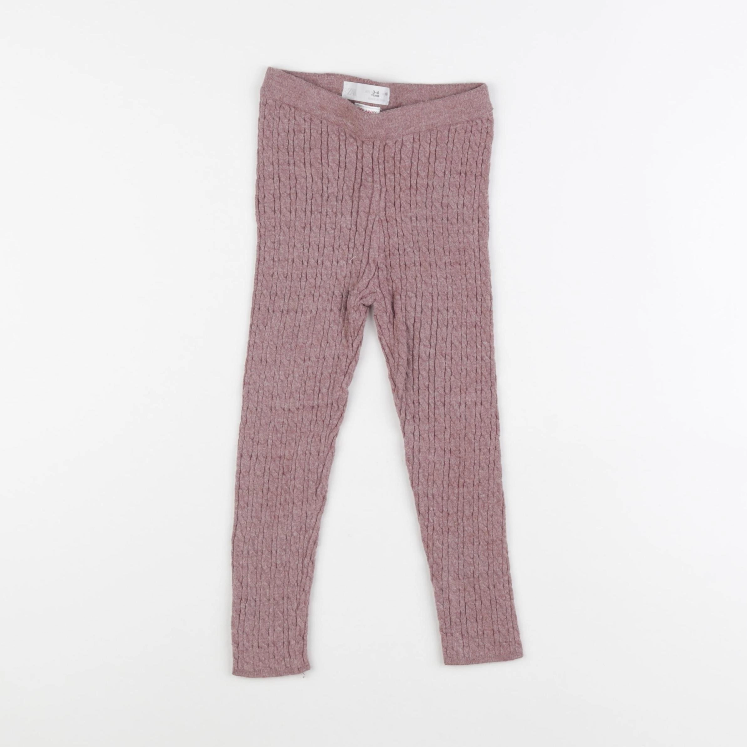 Zara - legging violet - 3/4 ans