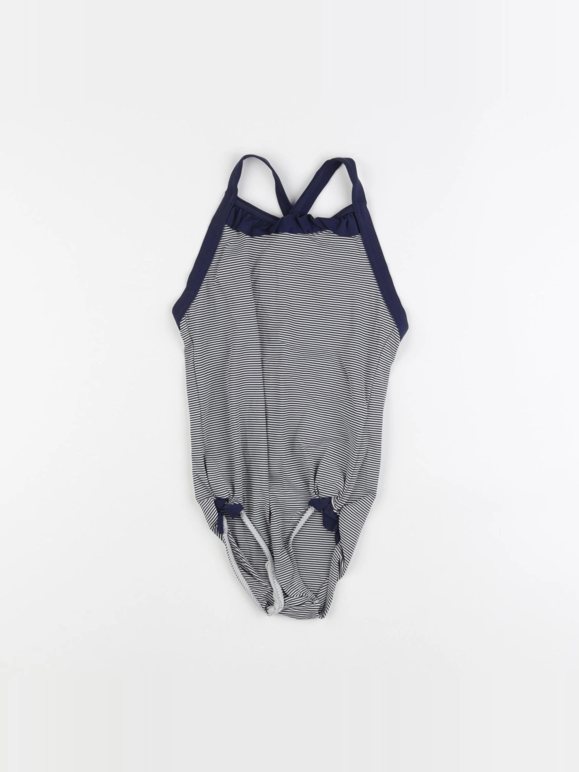 Petit Bateau - maillot de bain bleu - 6 ans