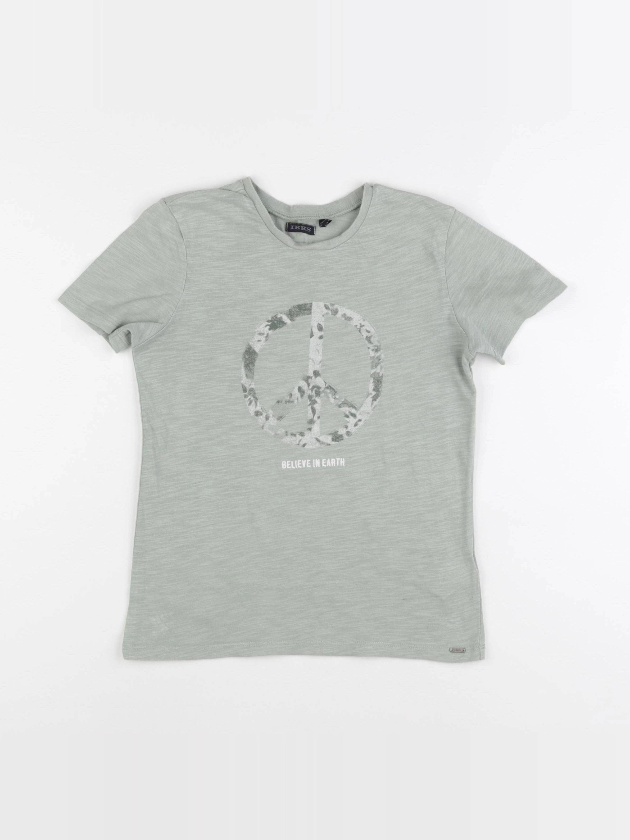 IKKS - tee-shirt vert - 8 ans