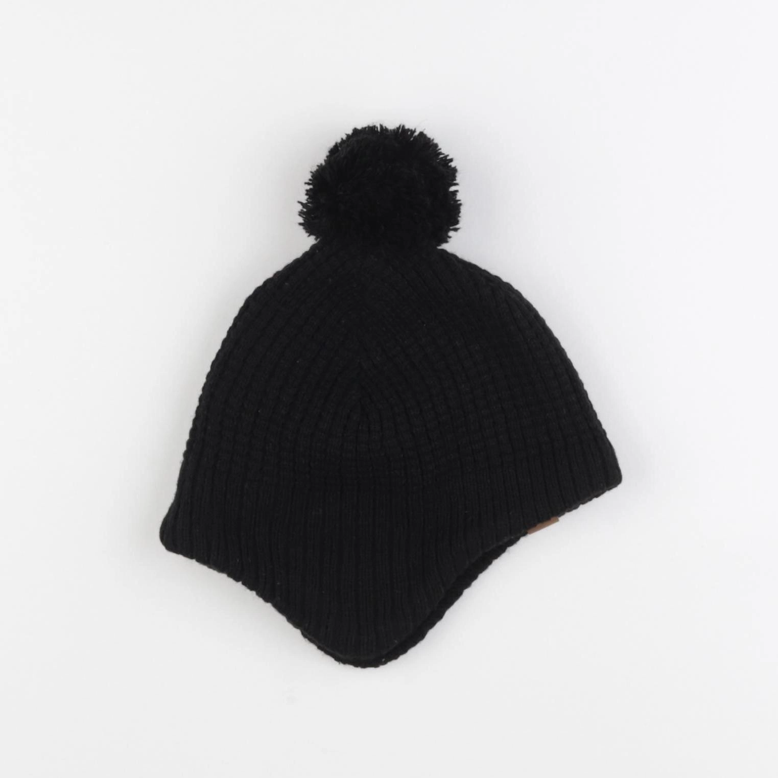 H&M - bonnet noir - 8/12 ans