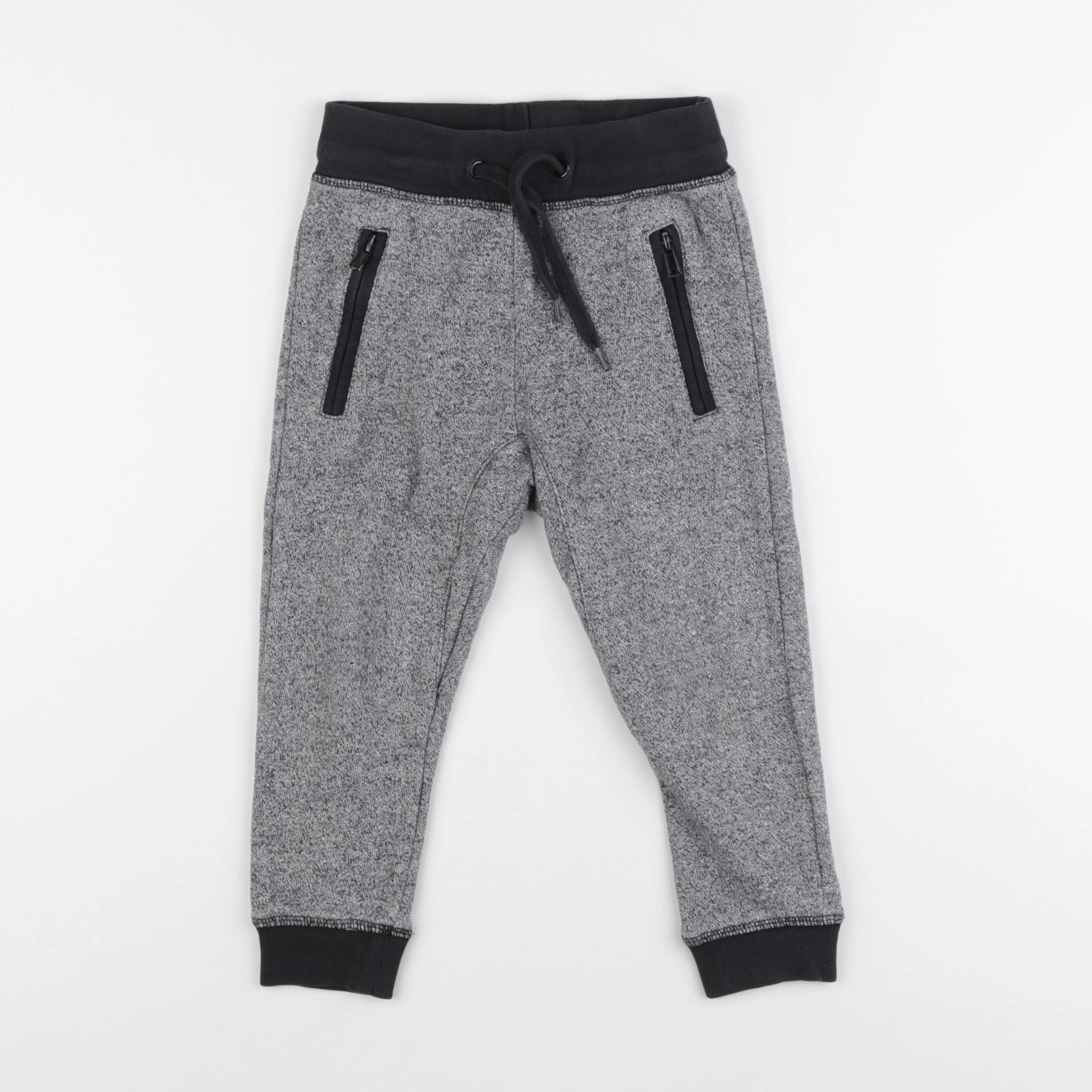 H&M - jogging gris - 2/3 ans