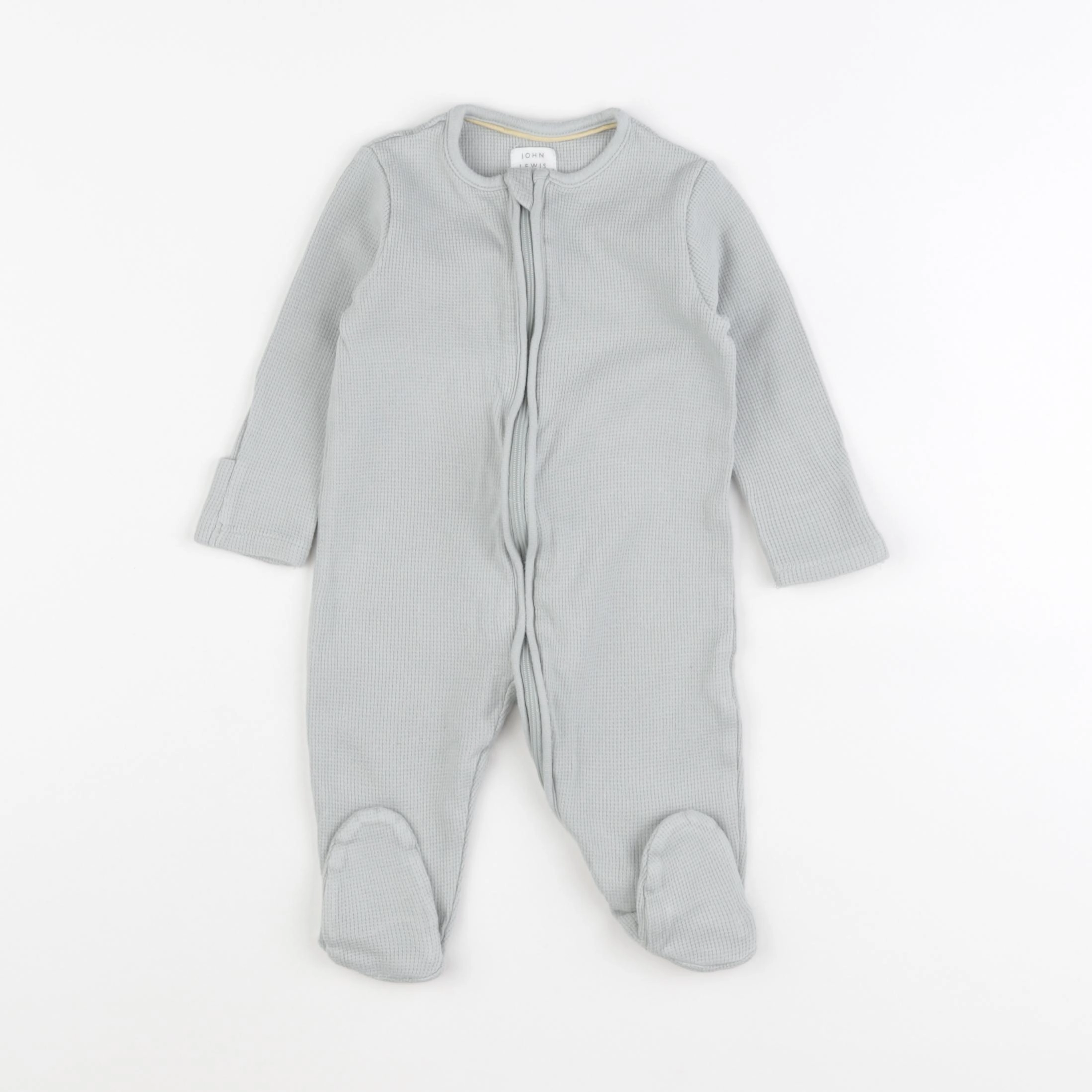 John Lewis - pyjama coton vert - 3/6 mois