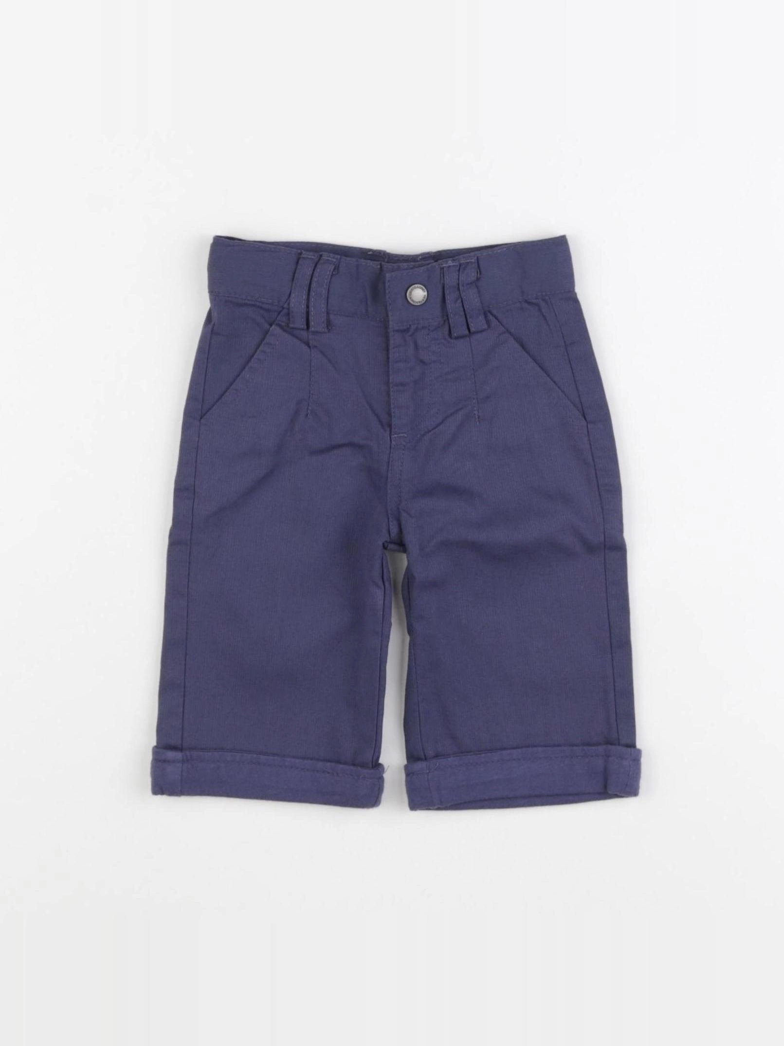 Vertbaudet - pantalon bleu - 3 mois