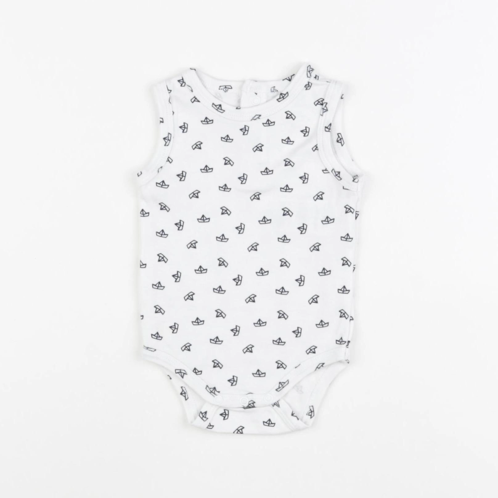 Vertbaudet - body blanc - 3 mois