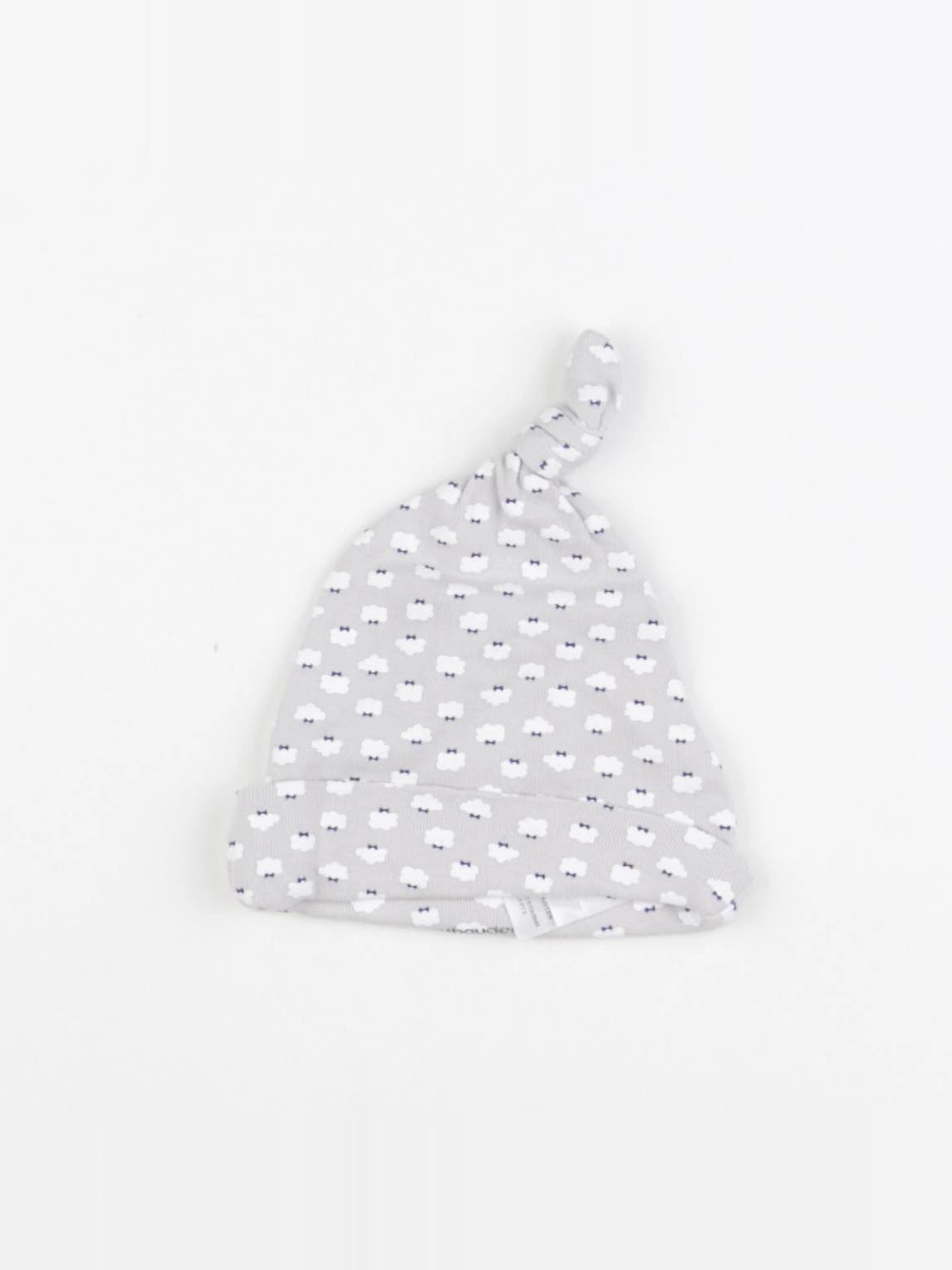 Vertbaudet - bonnet de naissance gris - 0 mois