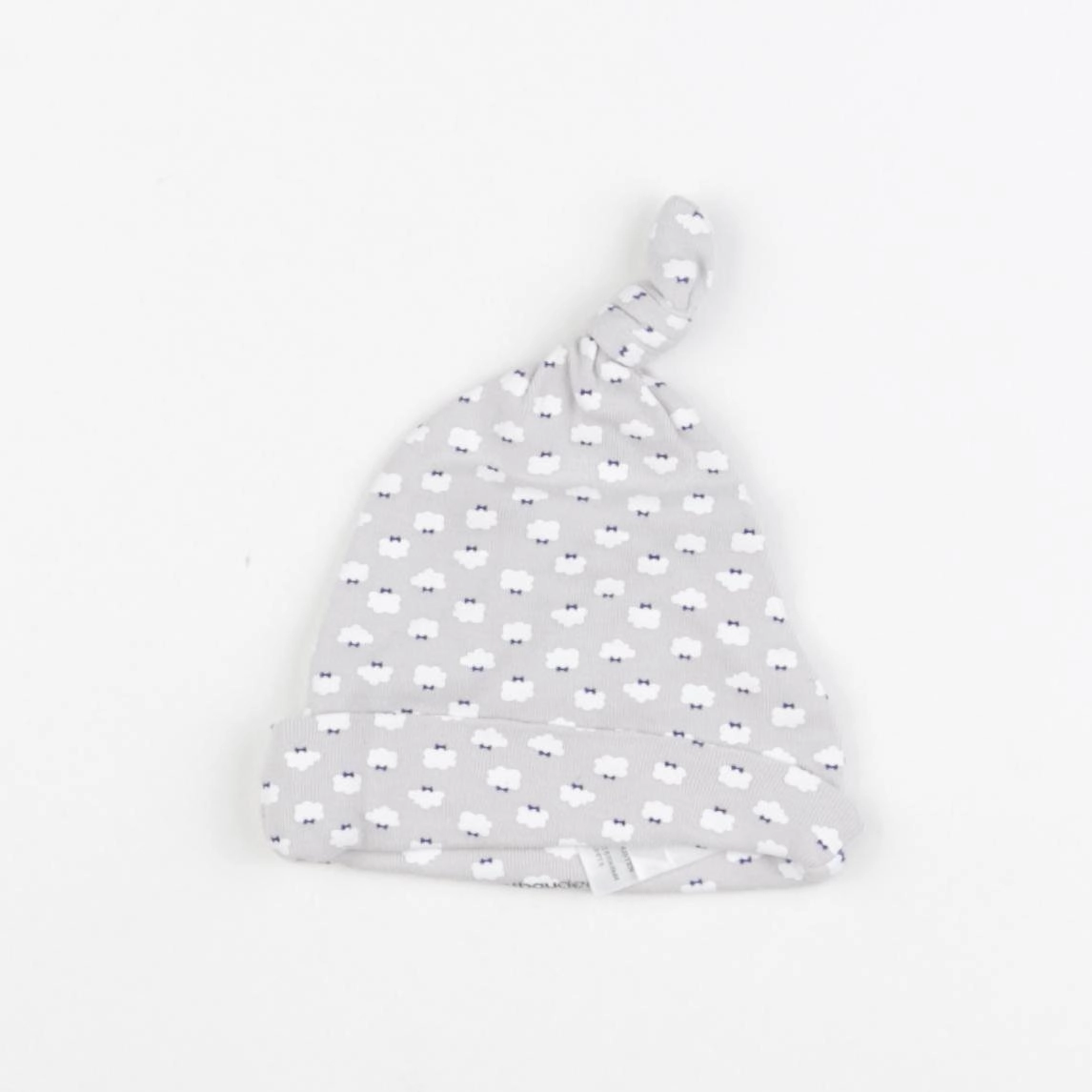 Vertbaudet - bonnet de naissance gris - 0 mois