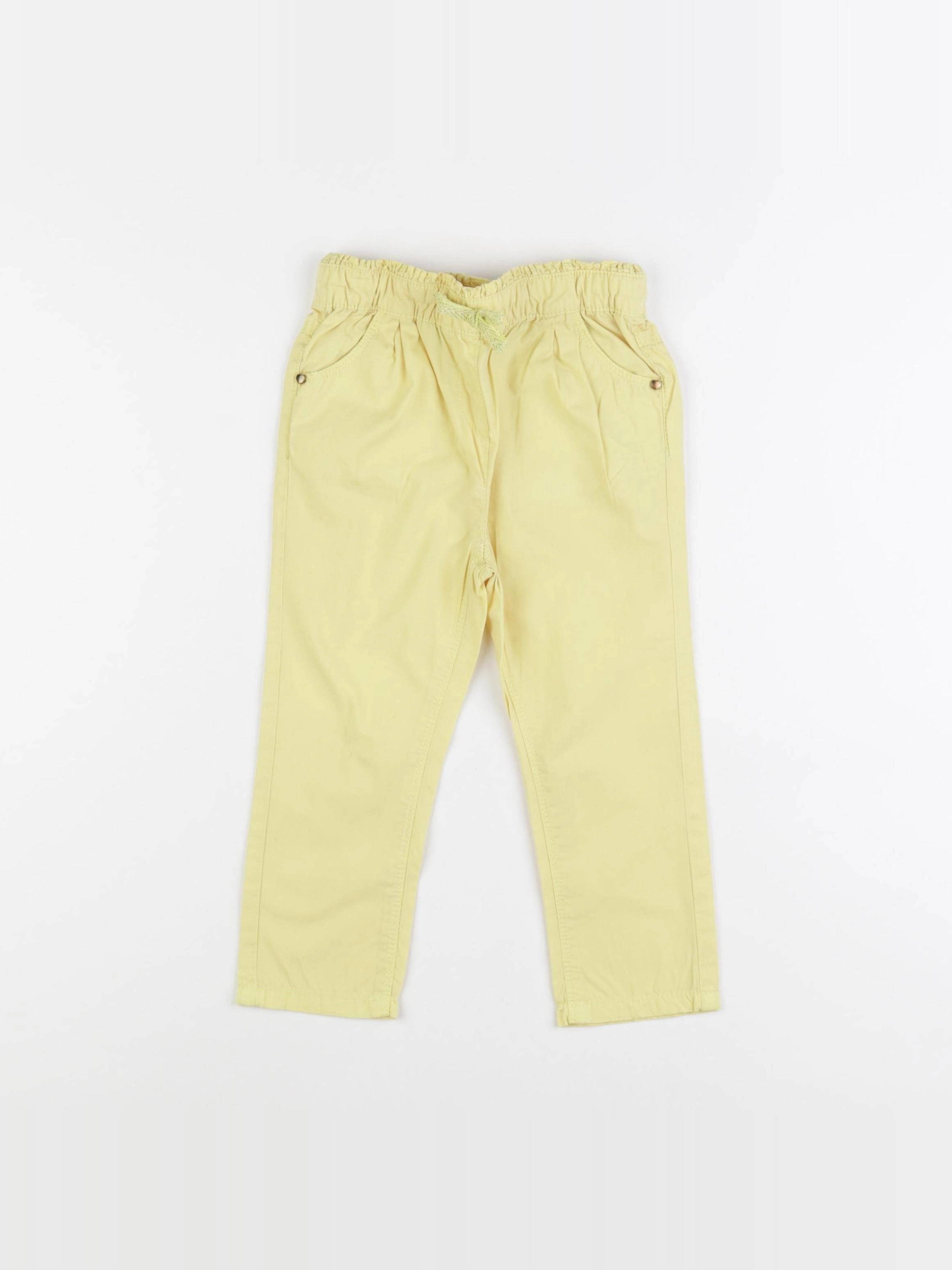 Tape à l'oeil - pantalon jaune - 24 mois