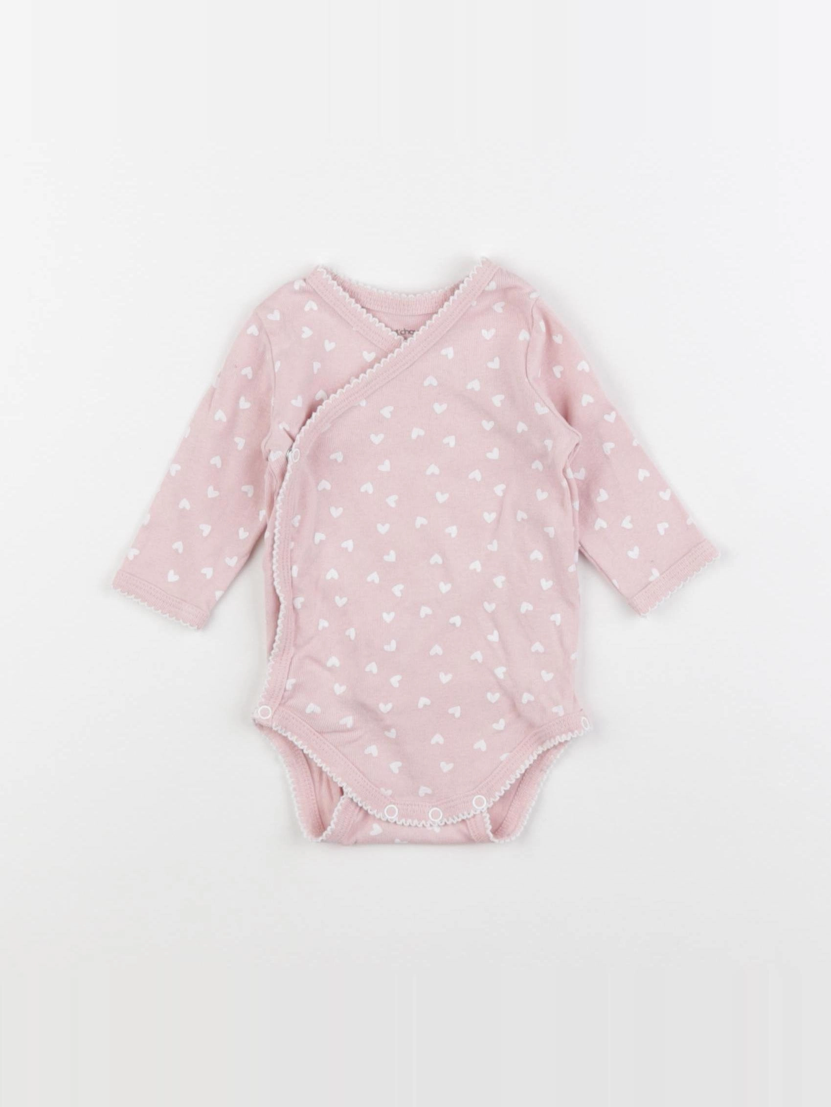 Boutchou - body rose - 3 mois