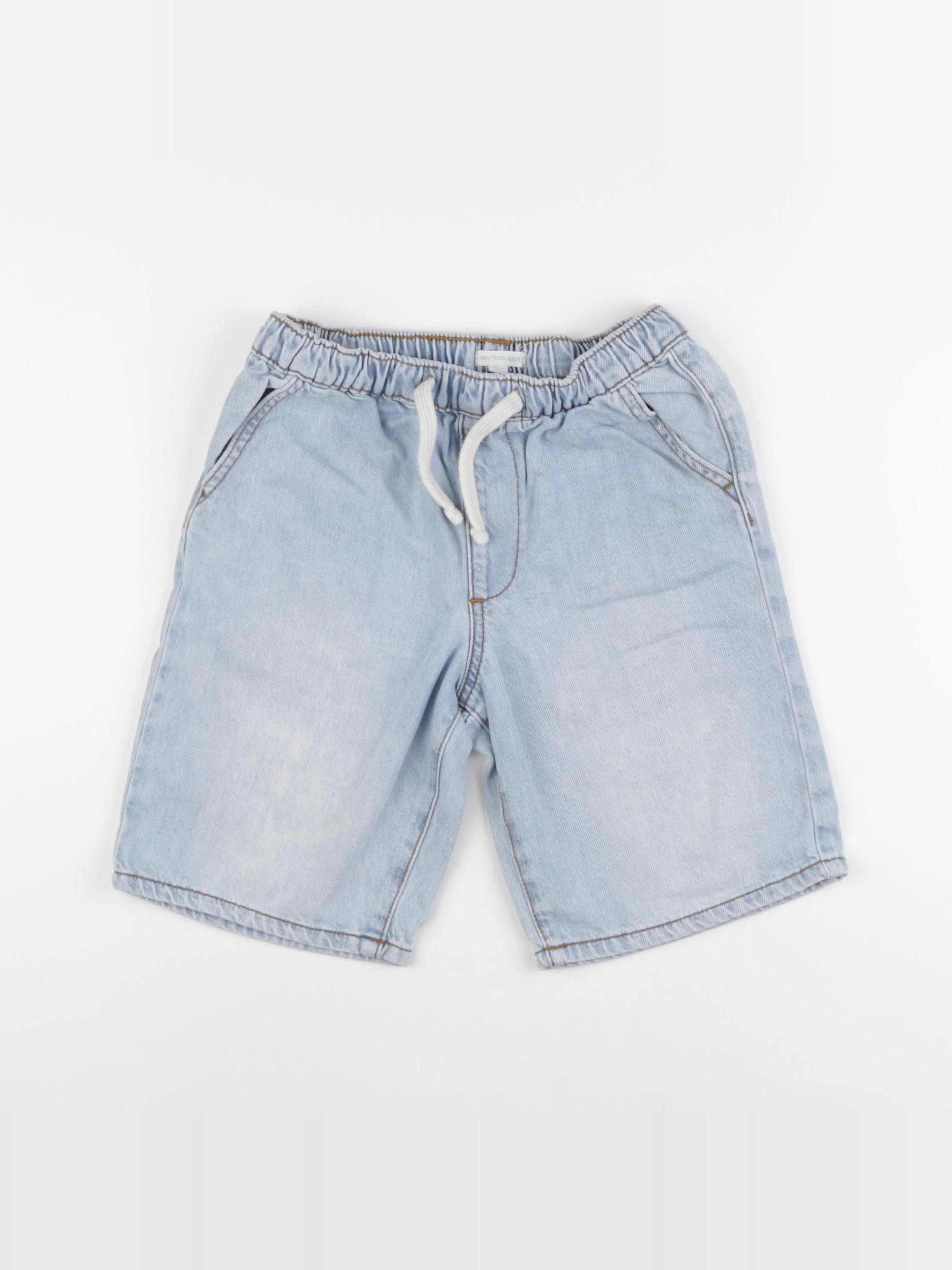 Vertbaudet - short bleu - 10 ans