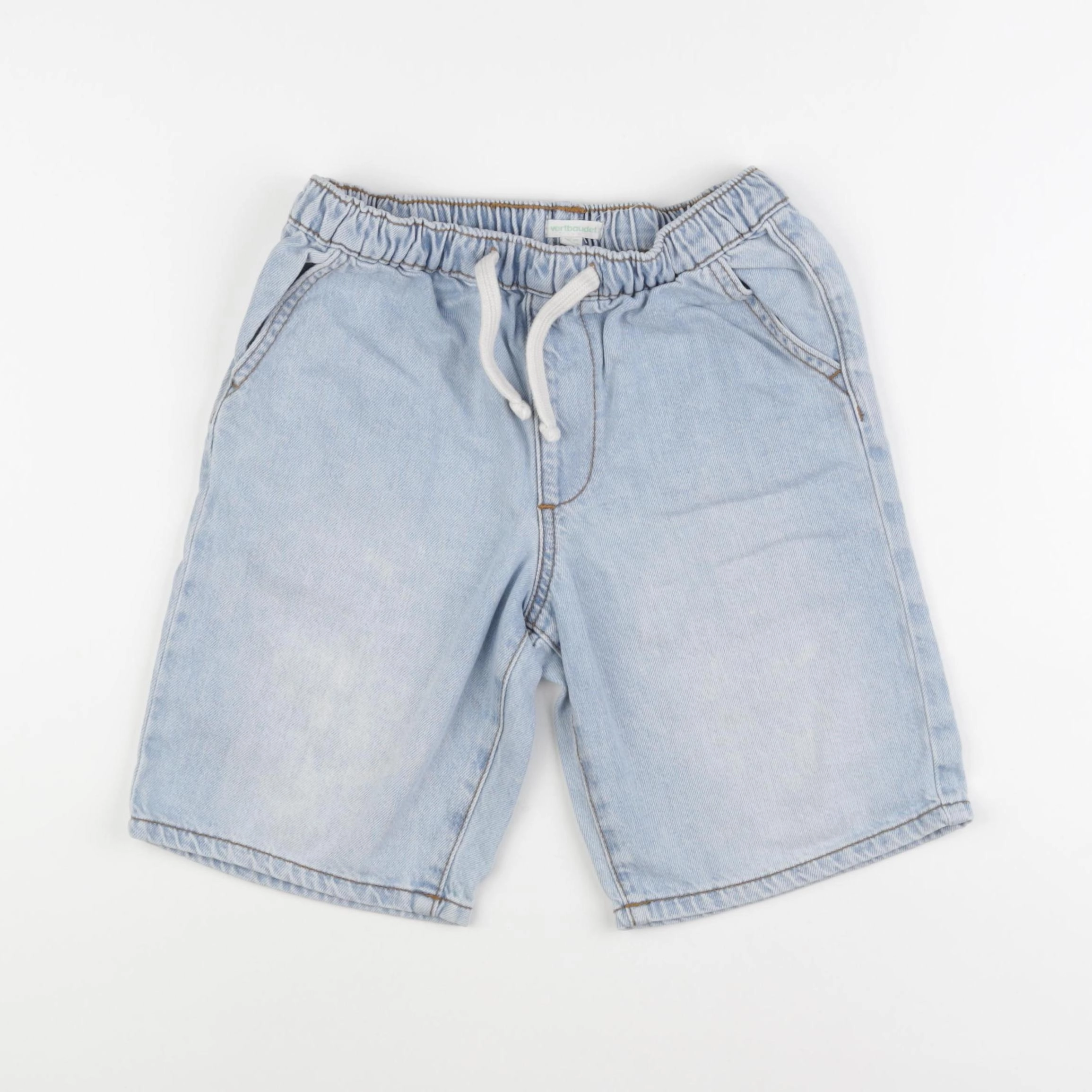 Vertbaudet - short bleu - 10 ans
