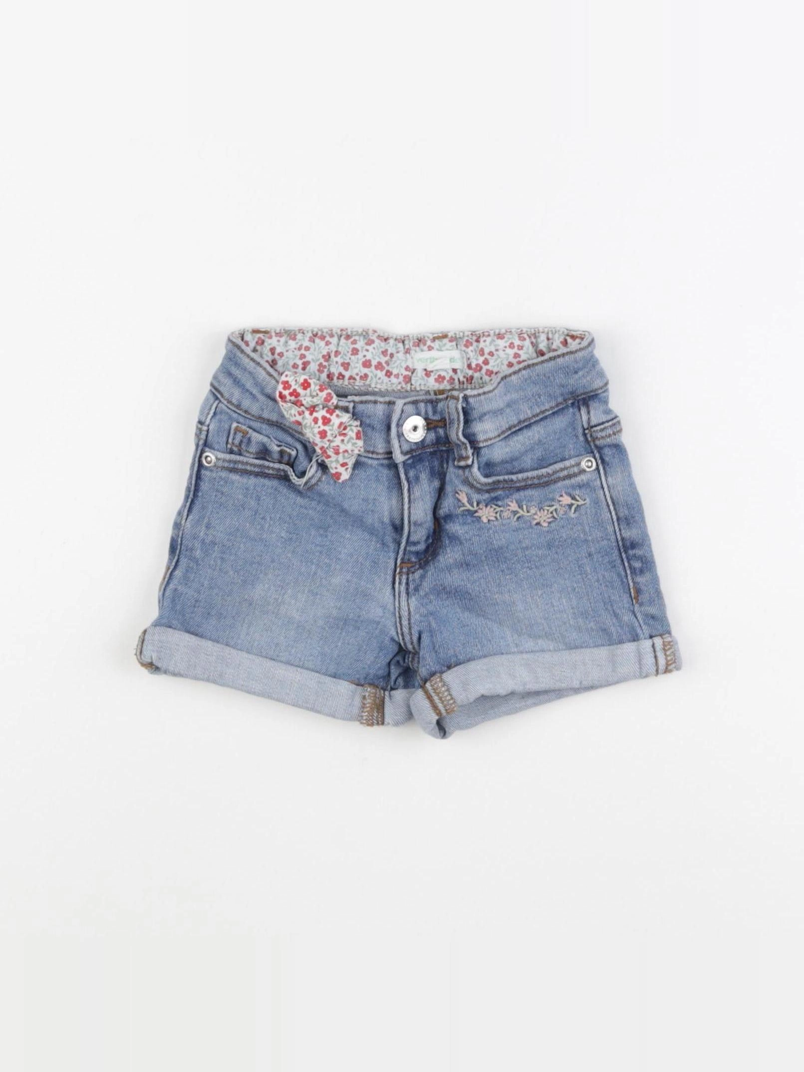 Vertbaudet - short bleu - 3 ans